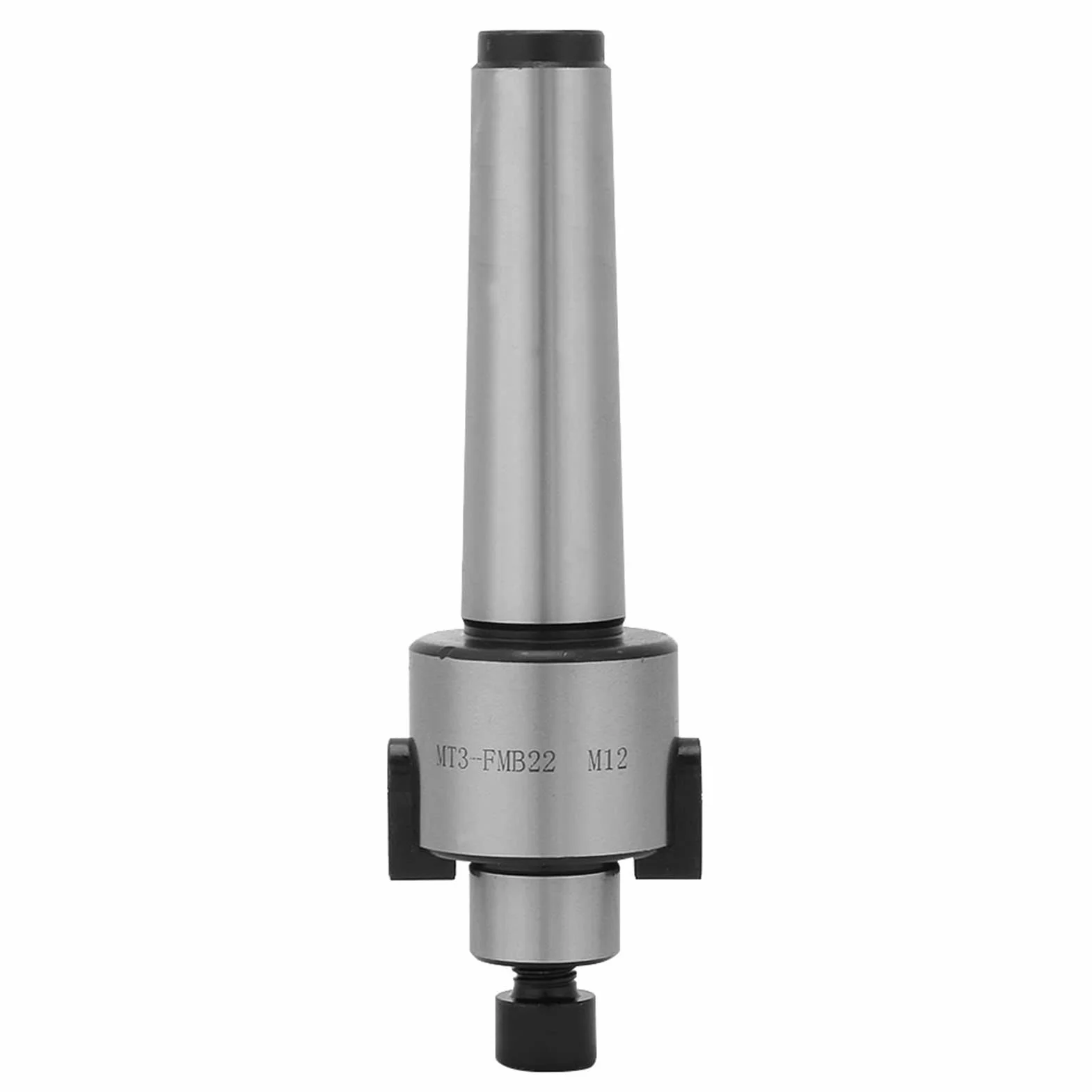 Fafeicy Soporte de Fresado Cónico M12 de Acero 138 mm Ranura 22 mm para Corte de Chapa Metálica MT3-FMB22