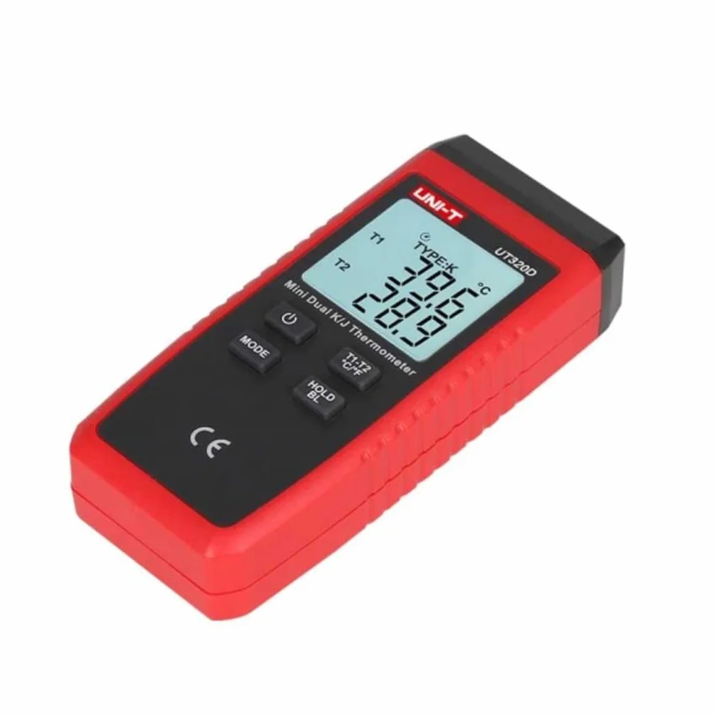 UNI-T UT320 Termómetro de Contacto Doble Canal -50°C-1300°C