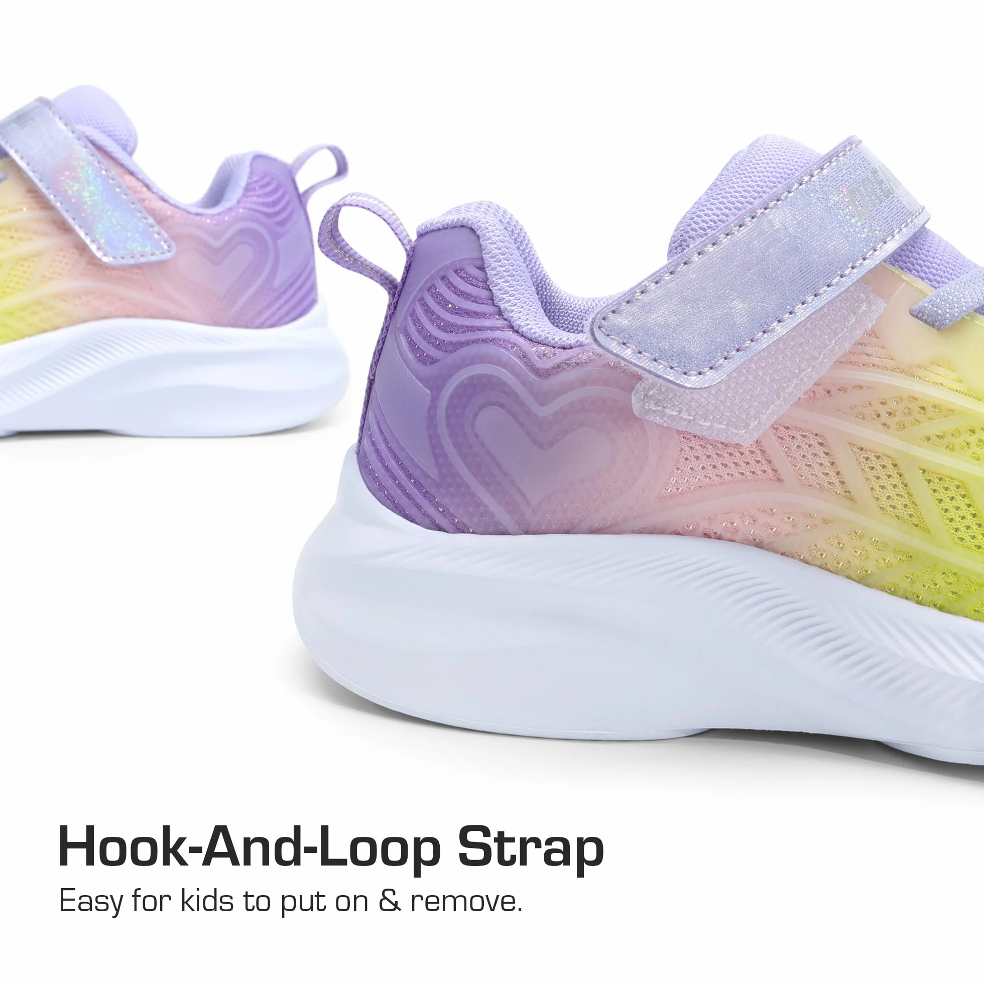 DREAM PAIRS Zapatillas Deportivas Sin Cordones para Niños Running Correr Antideslizantes con Punta Resistente a Las Patasdas