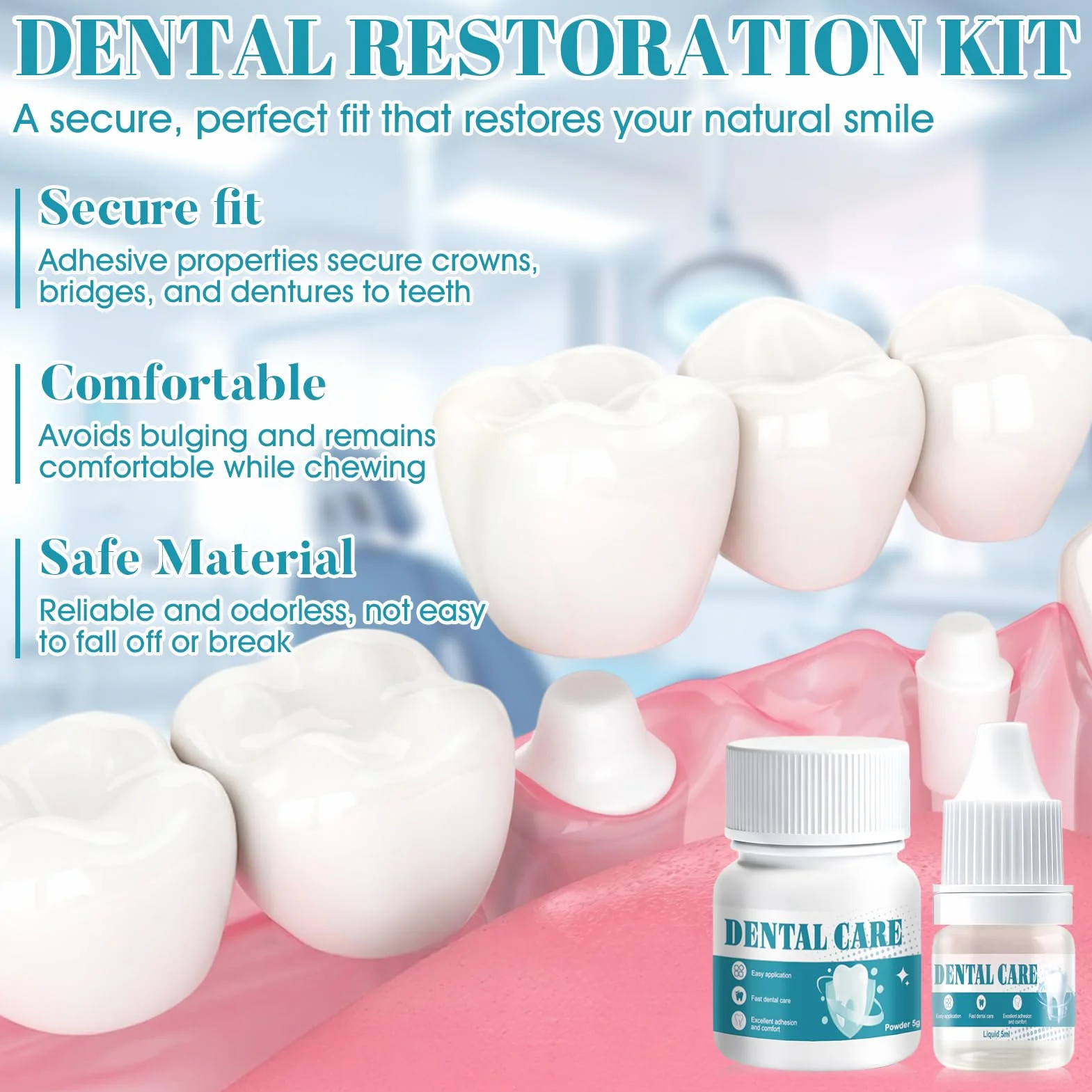 Cemento Dental para Corona y Puente Composite