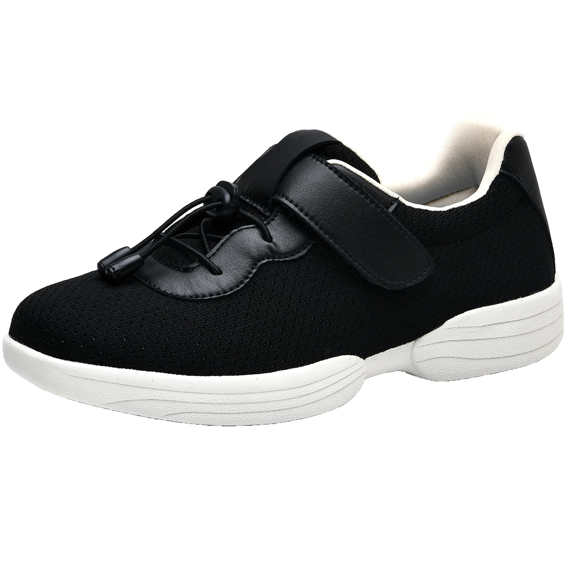 Zapatos para Diabéticos para Mujer Zapatillas Extra Anchas para Pies Hinchados Zapatos Antideslizantes para Caminar Zapatillas para Ancianos con Edema Informales Ajustables