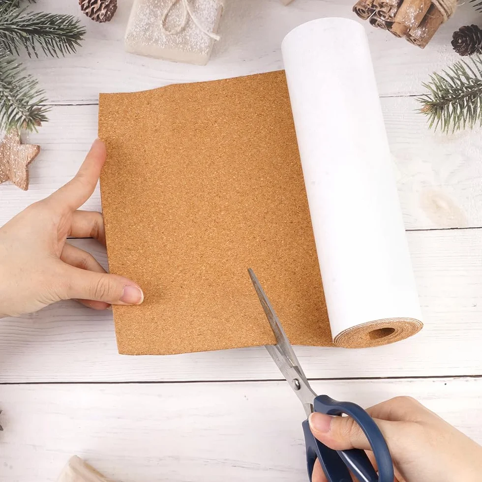 Corcho para Pared 250x20 cm Selbstklebende Korkplattenrolle 1 mm Grosor