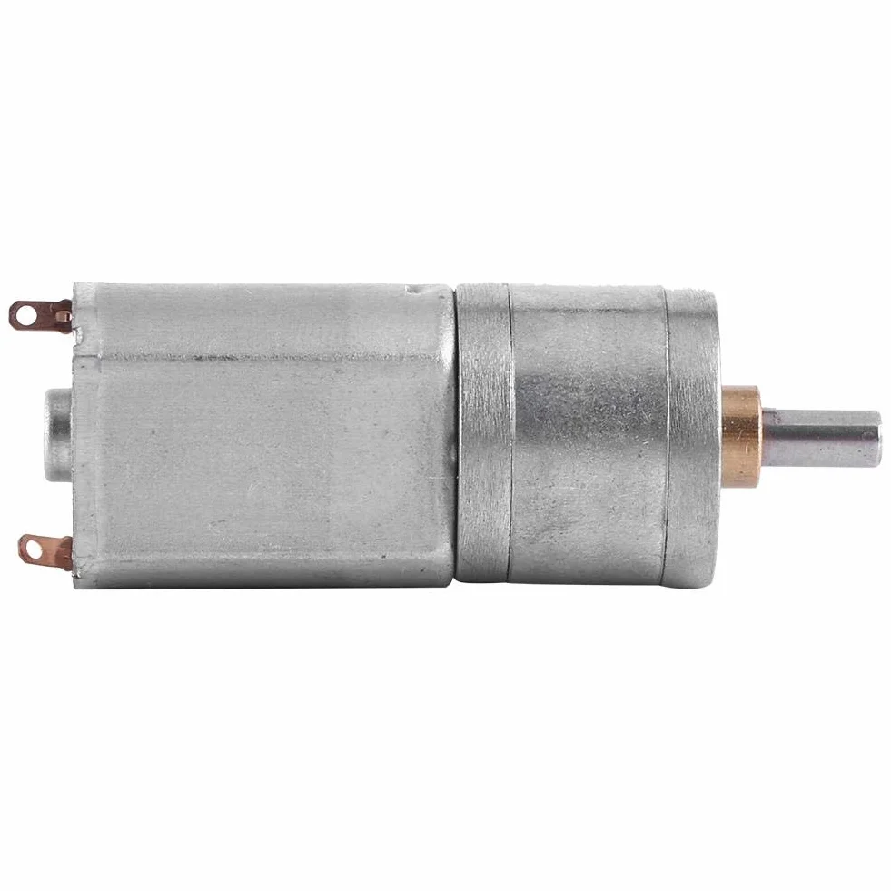 Akozon Gear Motor DC 12V 15~200RPM 20MM