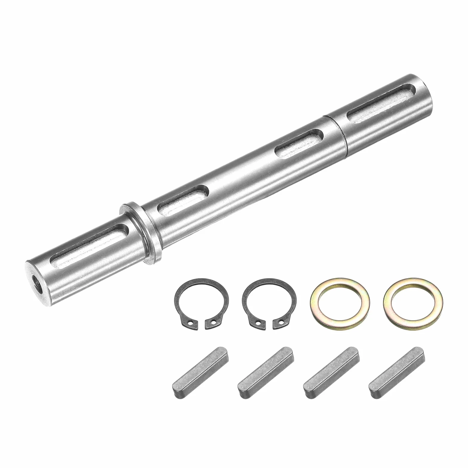 QUARKZMAN Eje De Salida Doble 18 mm 164 mm Acero Aleado Bajo Ruido Para Reductor NMRV040