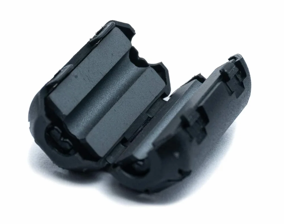 Núcleo de Ferrita Dividido de 5 mm, Filtro de Onda Envolvente para Cables, 5 Núcleos