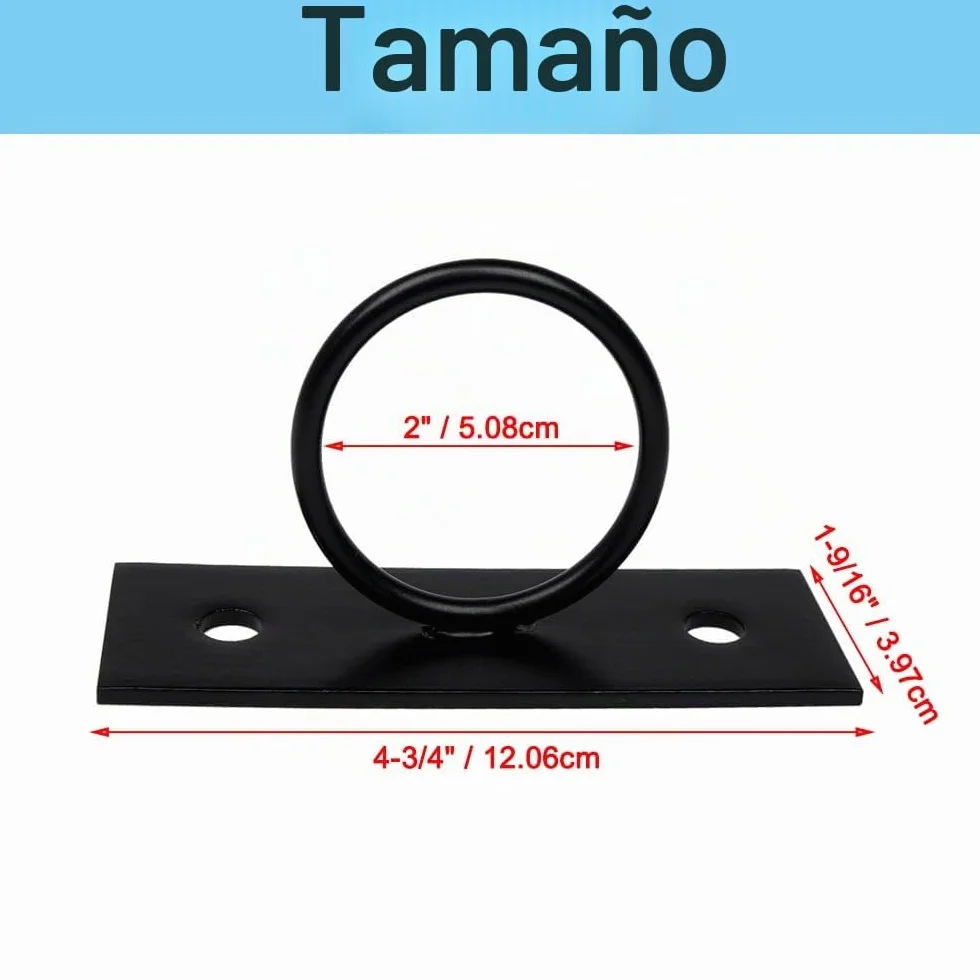 SEIWEI Kit de soporte de valla de cuerda de acero inoxidable con tornillos y casquillo (5 piezas)