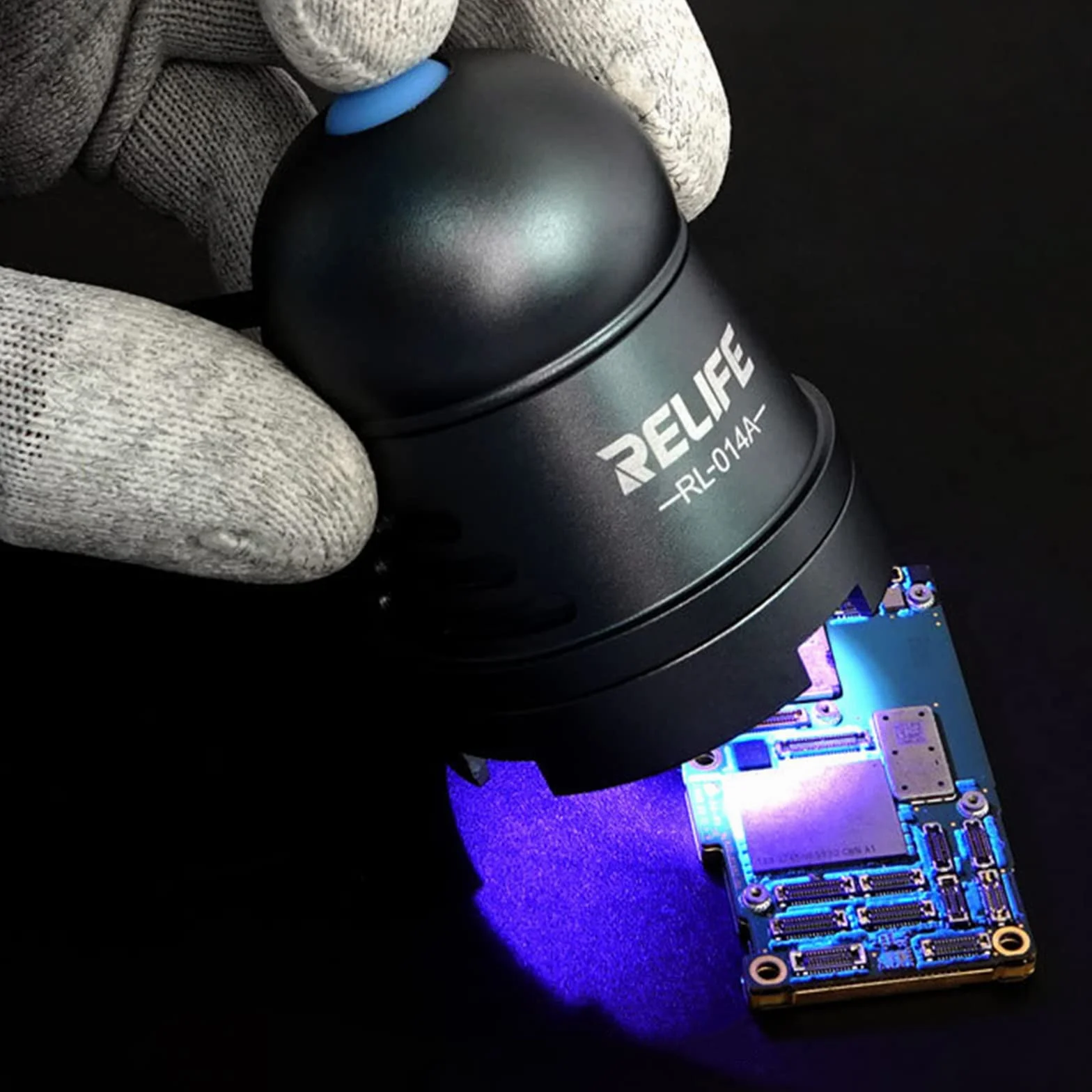 Lámpara de Curado UV LED RL-014A 8 Segundos Curado Rápido Aleación de Aluminio Ultrabrillante