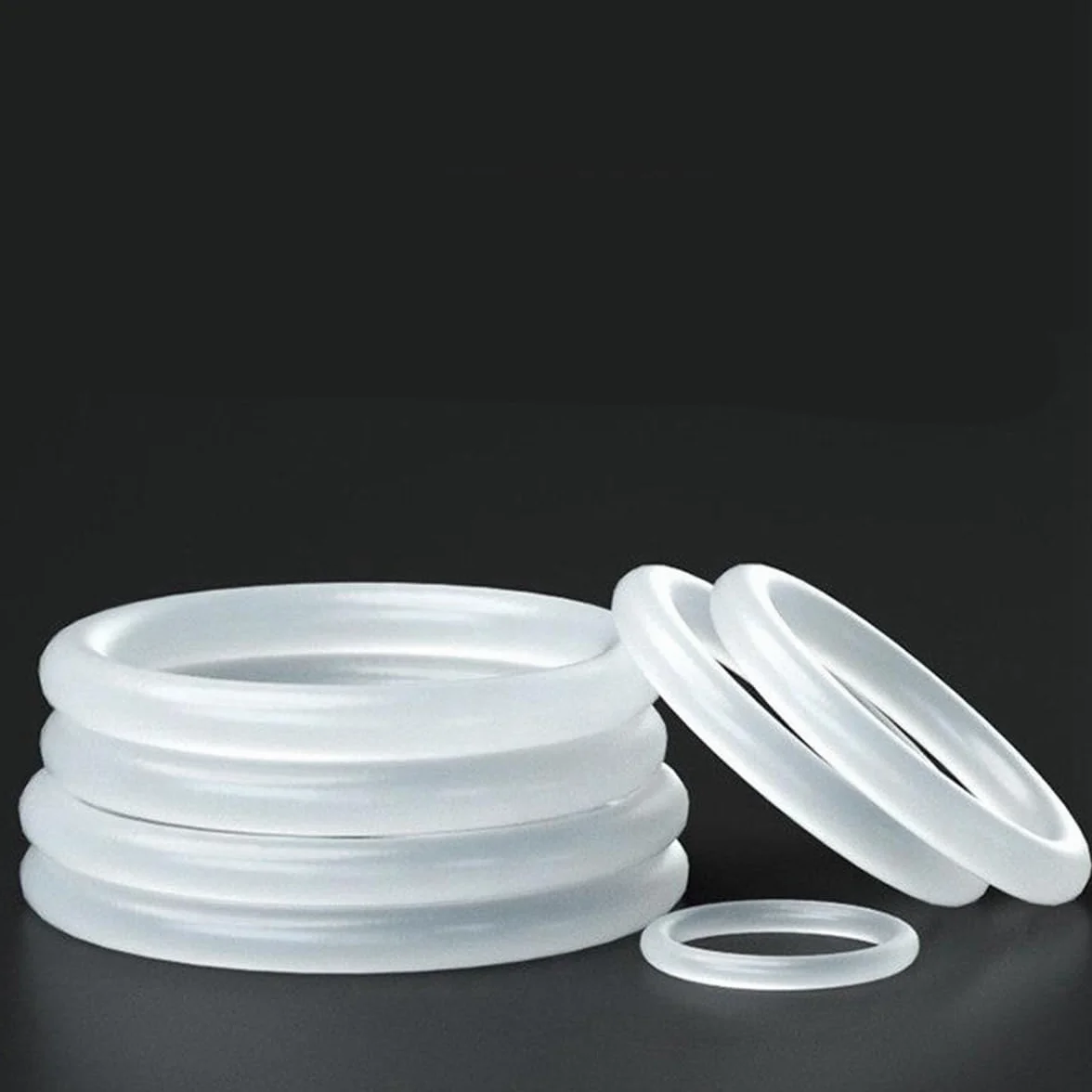 Junta tórica de goma blanca 51x43x4mm 10 unidades