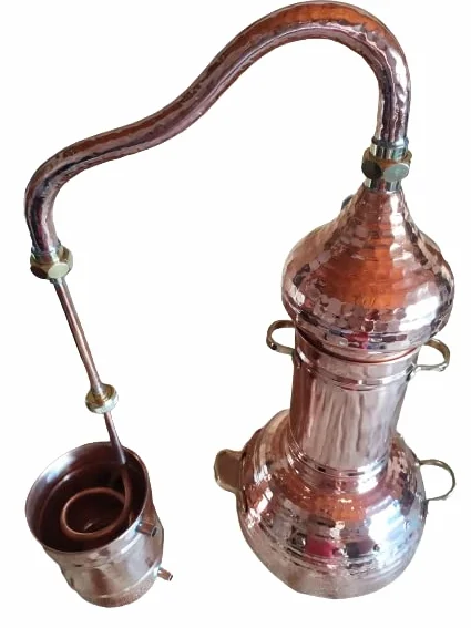 Alambique de Cobre 3 Litros con Columna Independiente