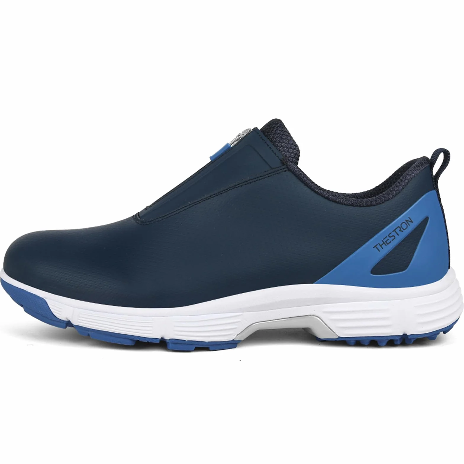 Zapatos De Golf Impermeables Hombre Zapatillas De Entrenamiento De Golf Profesionales Sin Clavos Zapatillas para Caminar con Cremallera Zapatillas Ligeras Antideslizantes