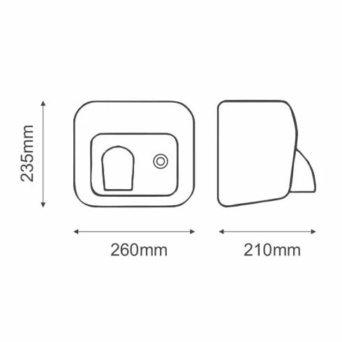 WARMTEC Secador de Manos Eléctrico 2500W Industrial Acero Inoxidable Antivandálico para Baños Públicos