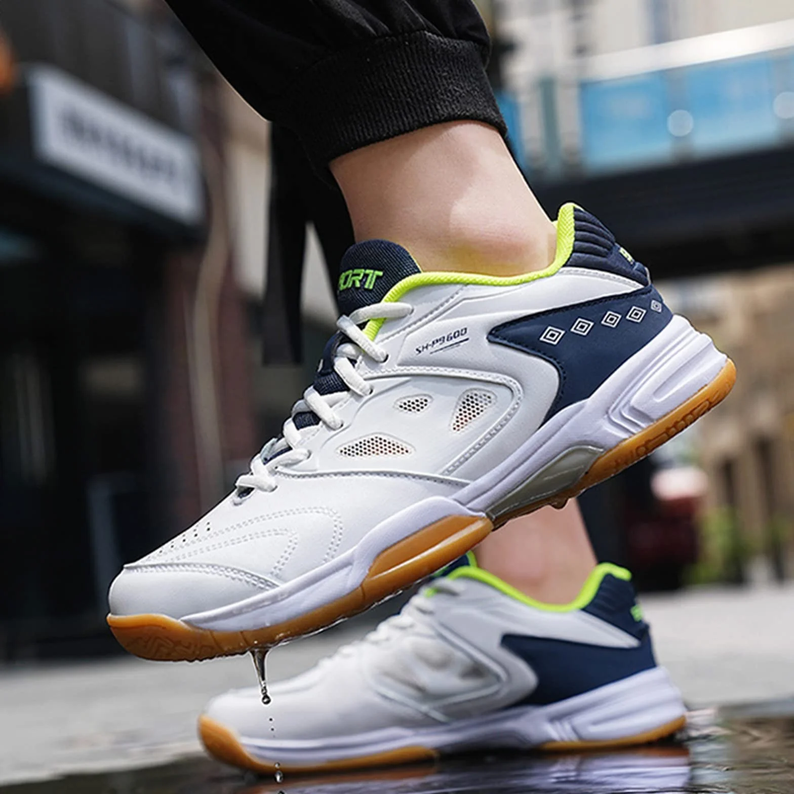 Zapatos de Bádminton para Hombre Transpirables para Tenis Voleibol Squash