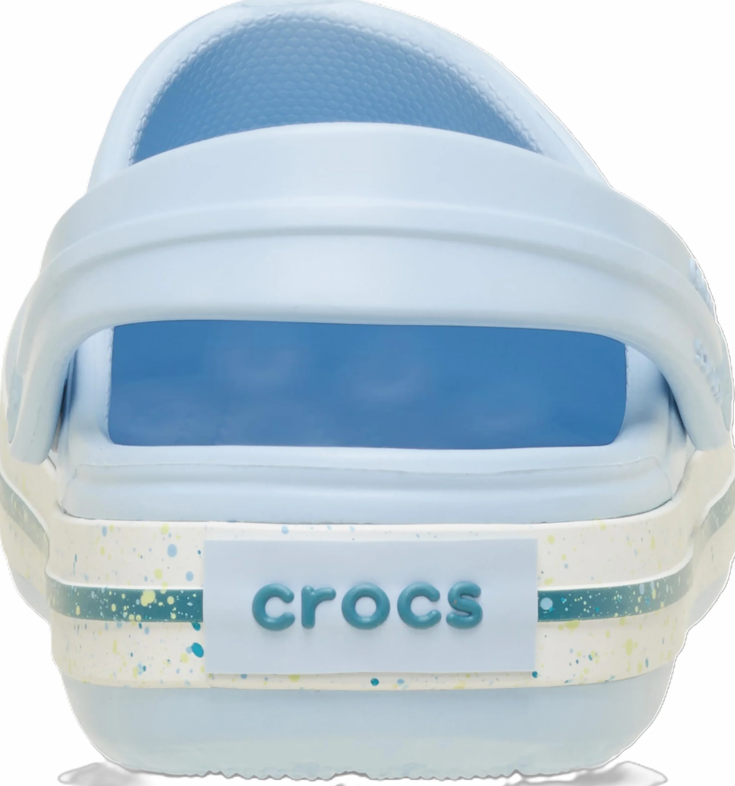 Crocs Crocband Speckled Band Clog T, Zuecos Unisex niños, Azul Escarcha, 24/25 EU