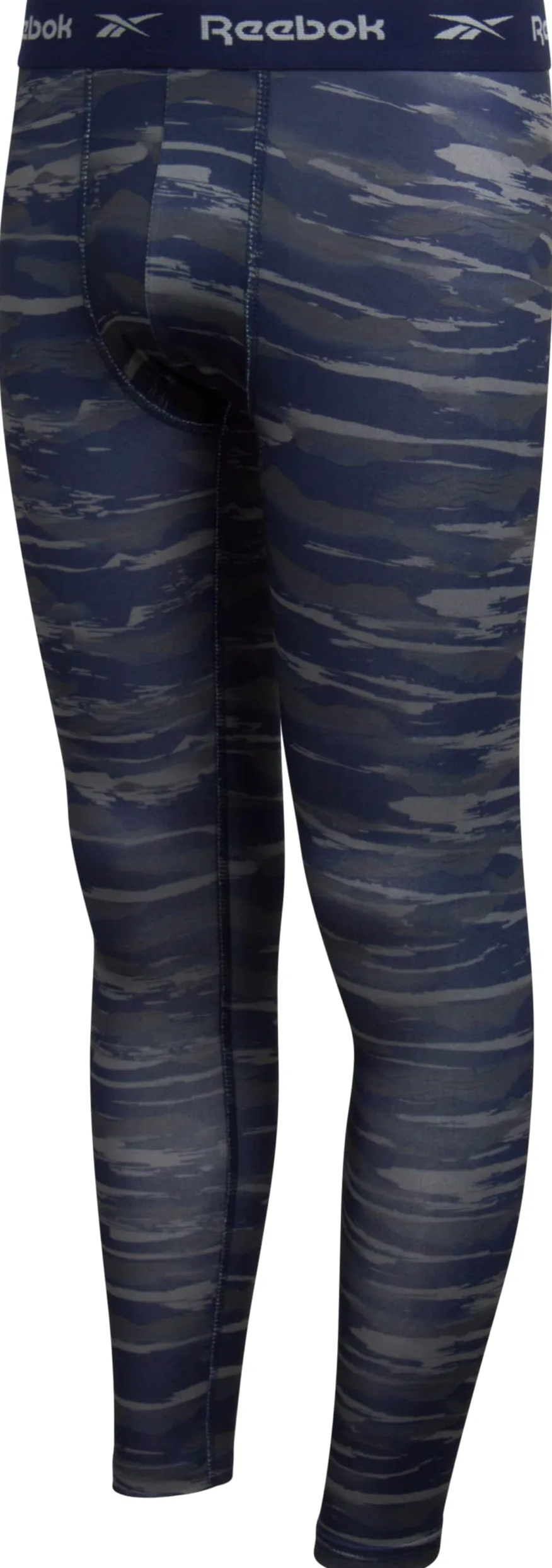 Reebok Conjunto de ropa interior térmica para niños – Camiseta de manga larga con capa base y pantalones largos John
