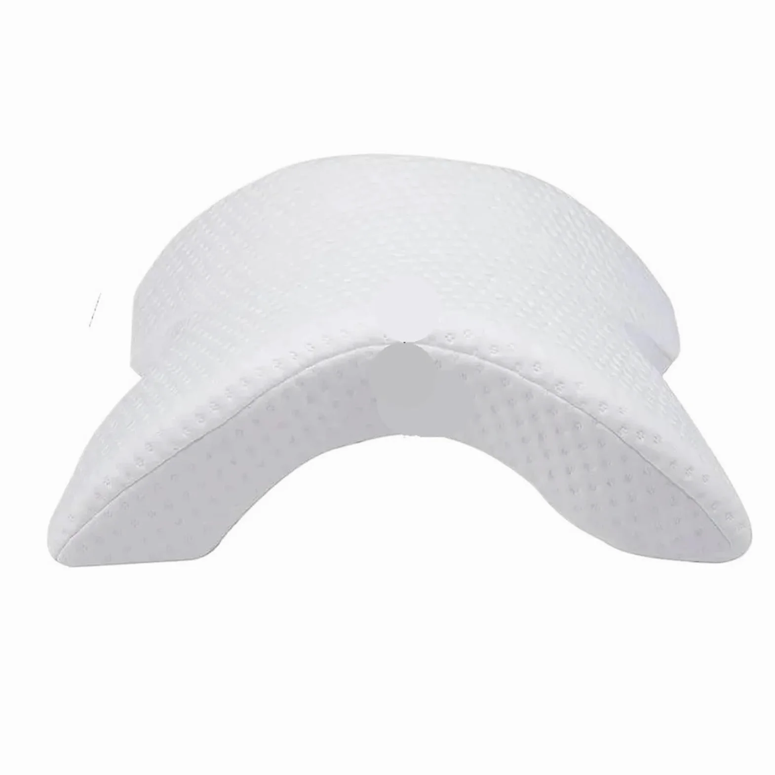 CCXXYGWJ Almohada de Espuma viscoelástica Almohada de Espuma viscoelástica Ortopédica Curvada en Forma de U para Dormir Memeory Productos Huecos para la Mano Traviesas Laterales de Viaje para el