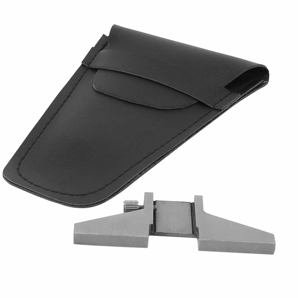 Base de calibre de profundidad accesorio para pies de medición compatible con calibradores Vernier y diales