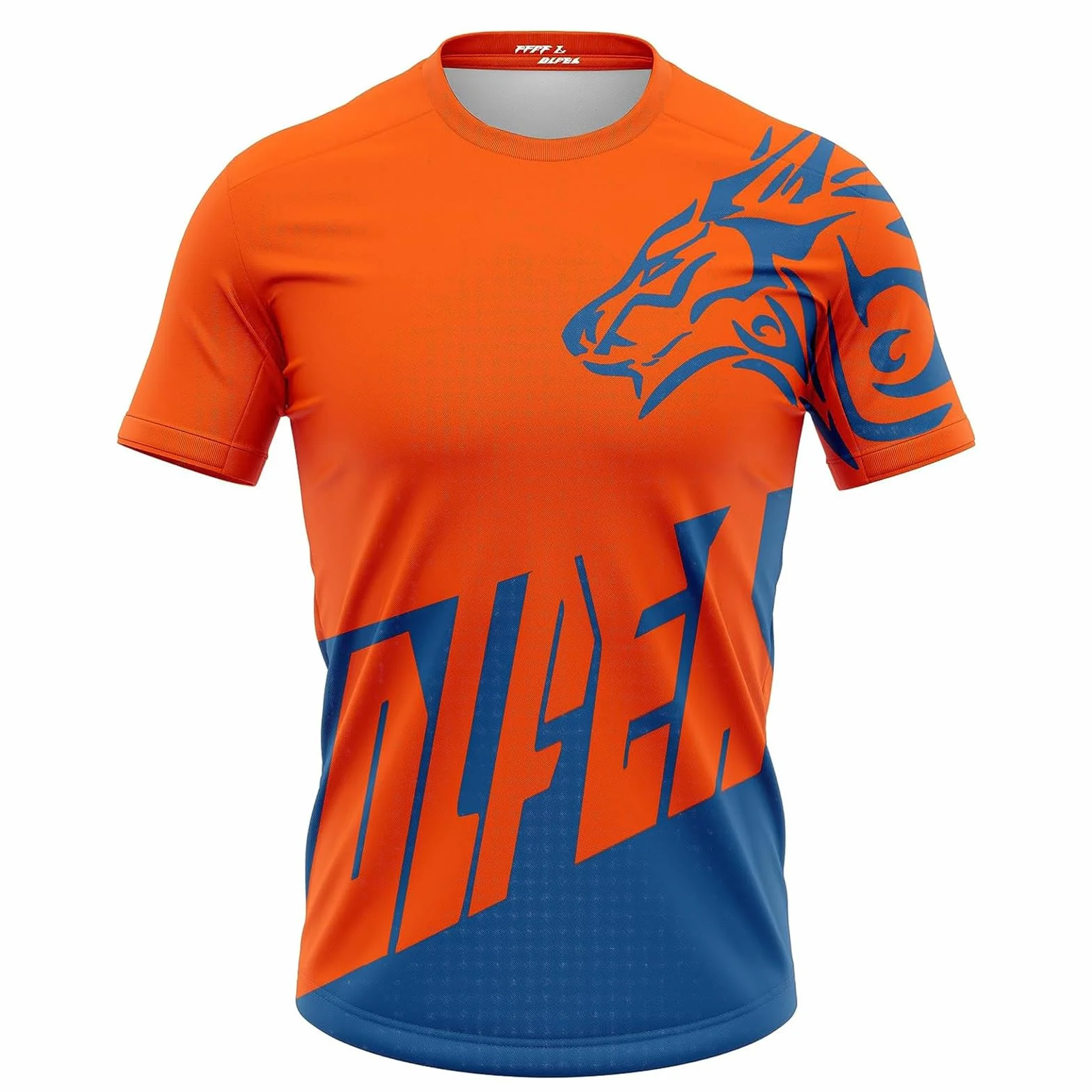 FFFF & OLFEH Camiseta de Ciclismo Manga Corta Hombre Bicicleta Verano MTB