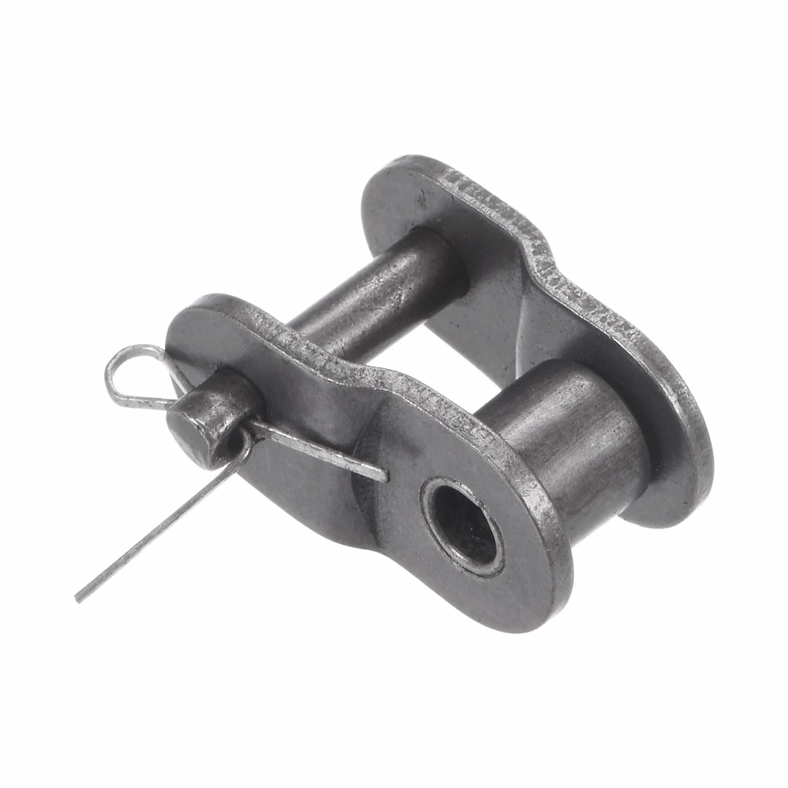 Cadena Compensación 1/2" Carbono Acero 40 Medio Enlace Rodillo para 08A