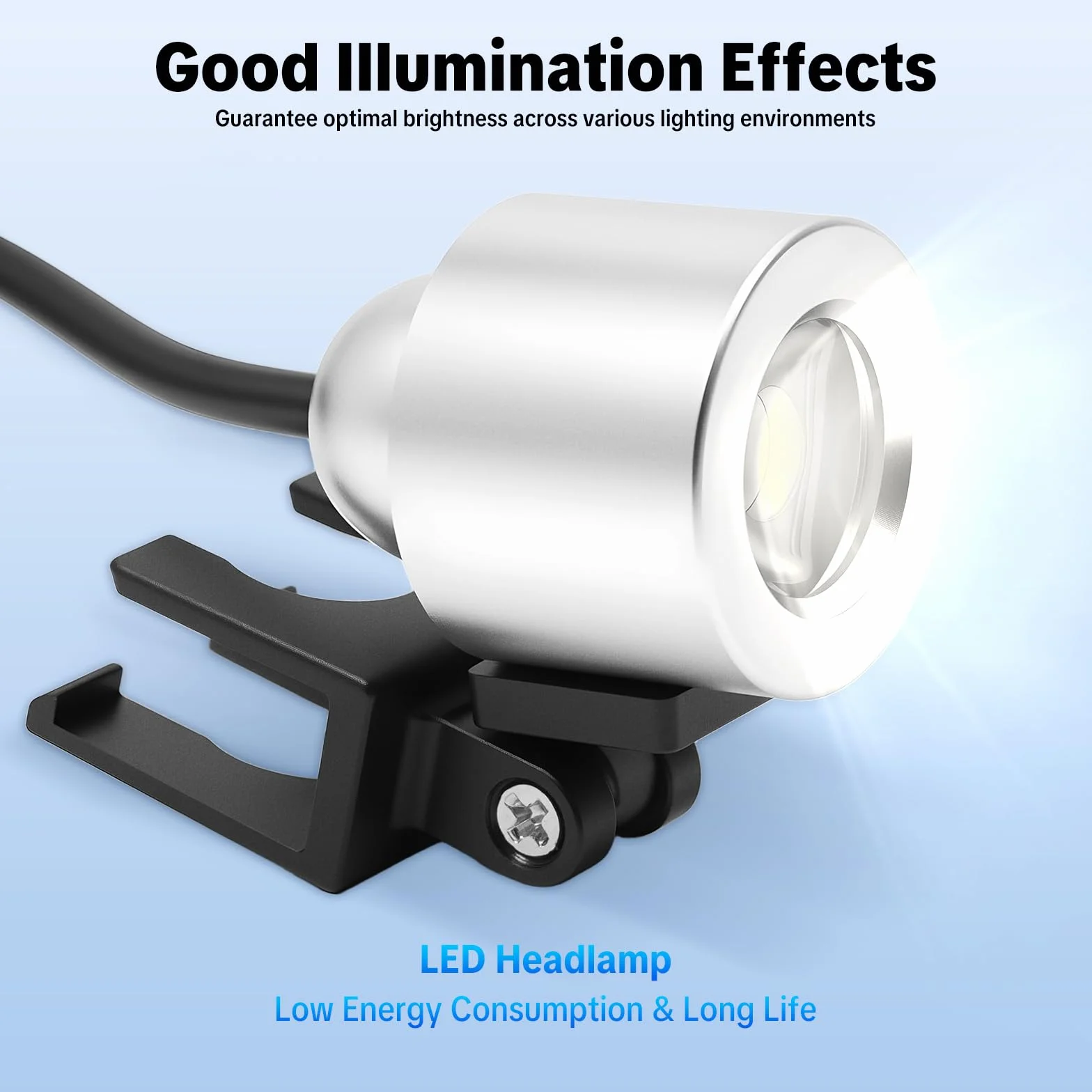 Lupa binocular profesional LED dental 3,5 x 420 mm