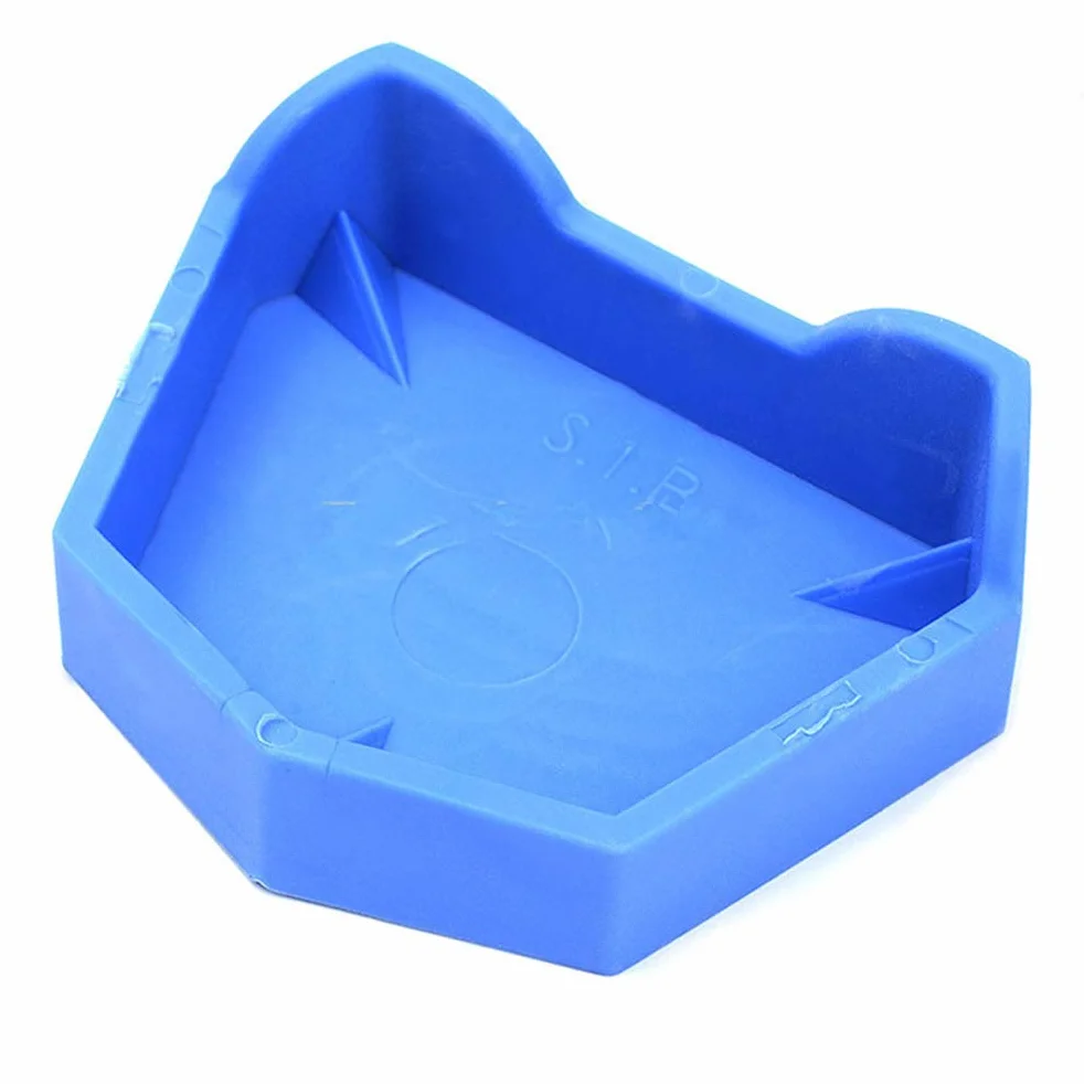 HEALIFTY Modelo de laboratorio dental base de silicona yeso 6 unidades