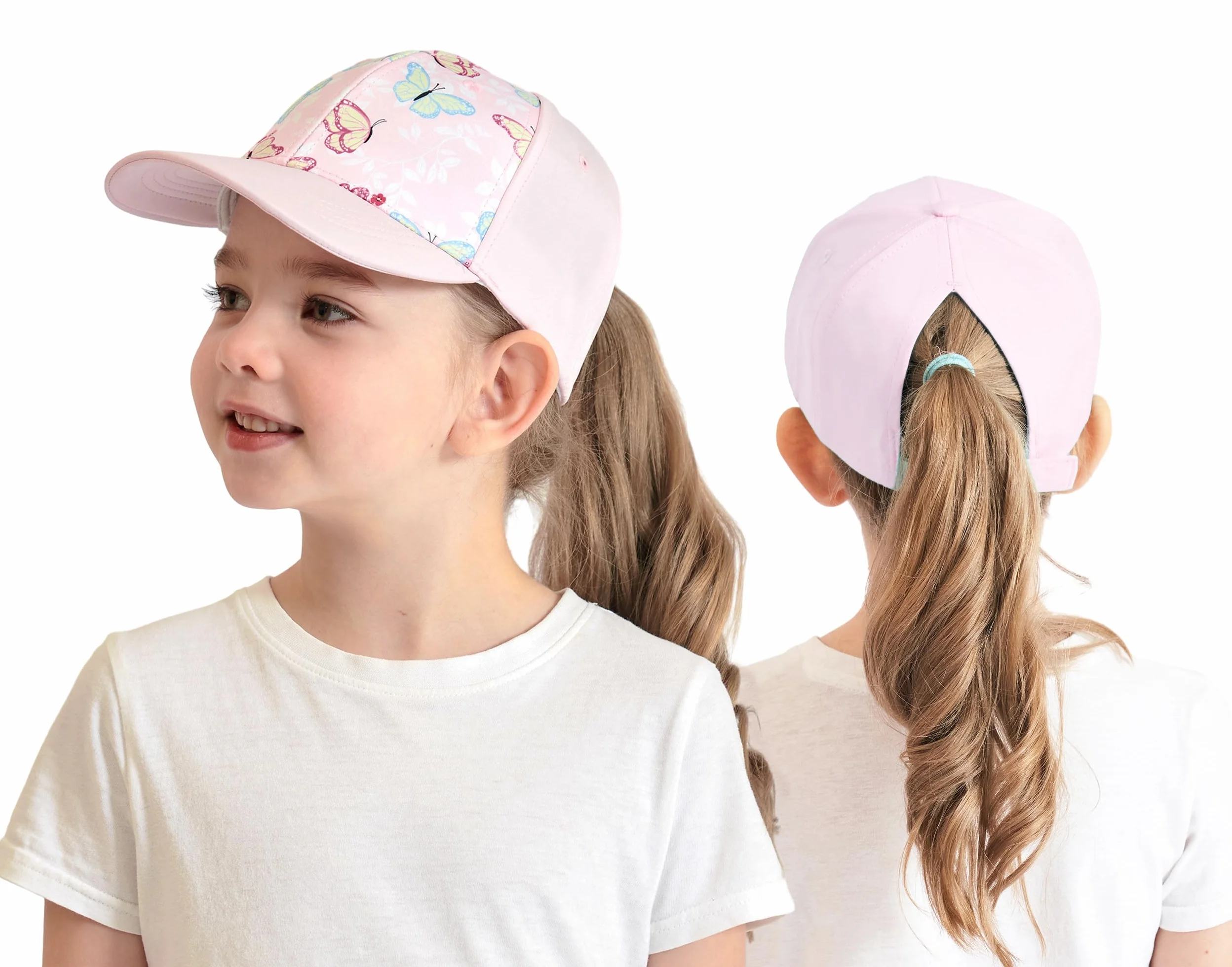 Gorra de béisbol para niños de 3 a 8 años, visera de golf, protección UV, gorra de verano, gorra de tenis, gorra de sol, visera UPF 50+