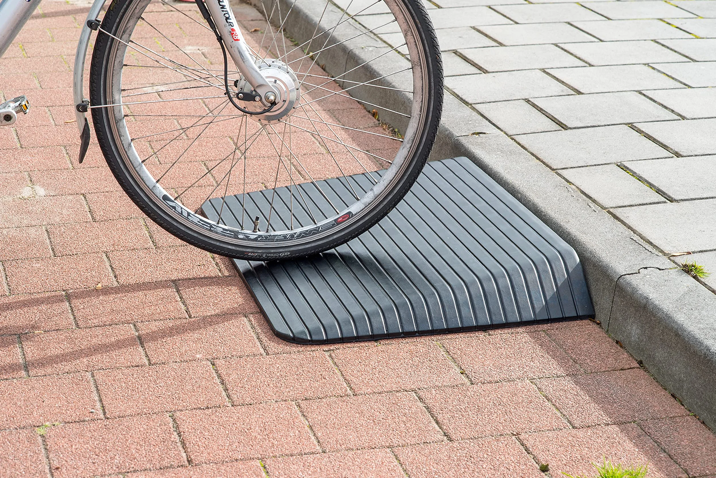 Bepco Rampa para sillas de ruedas de goma 9,0 x 90 x 53 cm