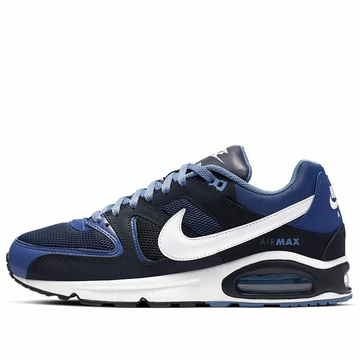 Nike Air MAX Command Zapatillas de Atletismo, Hombre, Multicolor (Deep Royal/White/Dark Obsidian 410), 41 EU (7 UK)