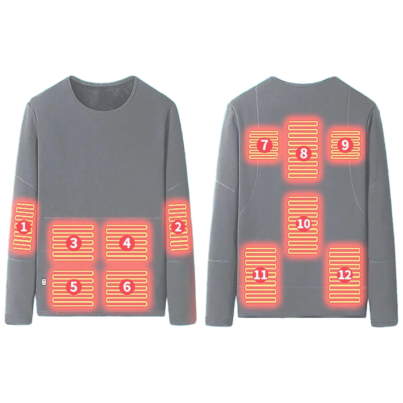 IQYU Ropa interior de esquí para mujer, conjunto cálido - ropa interior térmica para mujer, ropa interior funcional muy cálida, ropa interior de invierno, ropa interior de merino de manga larga,