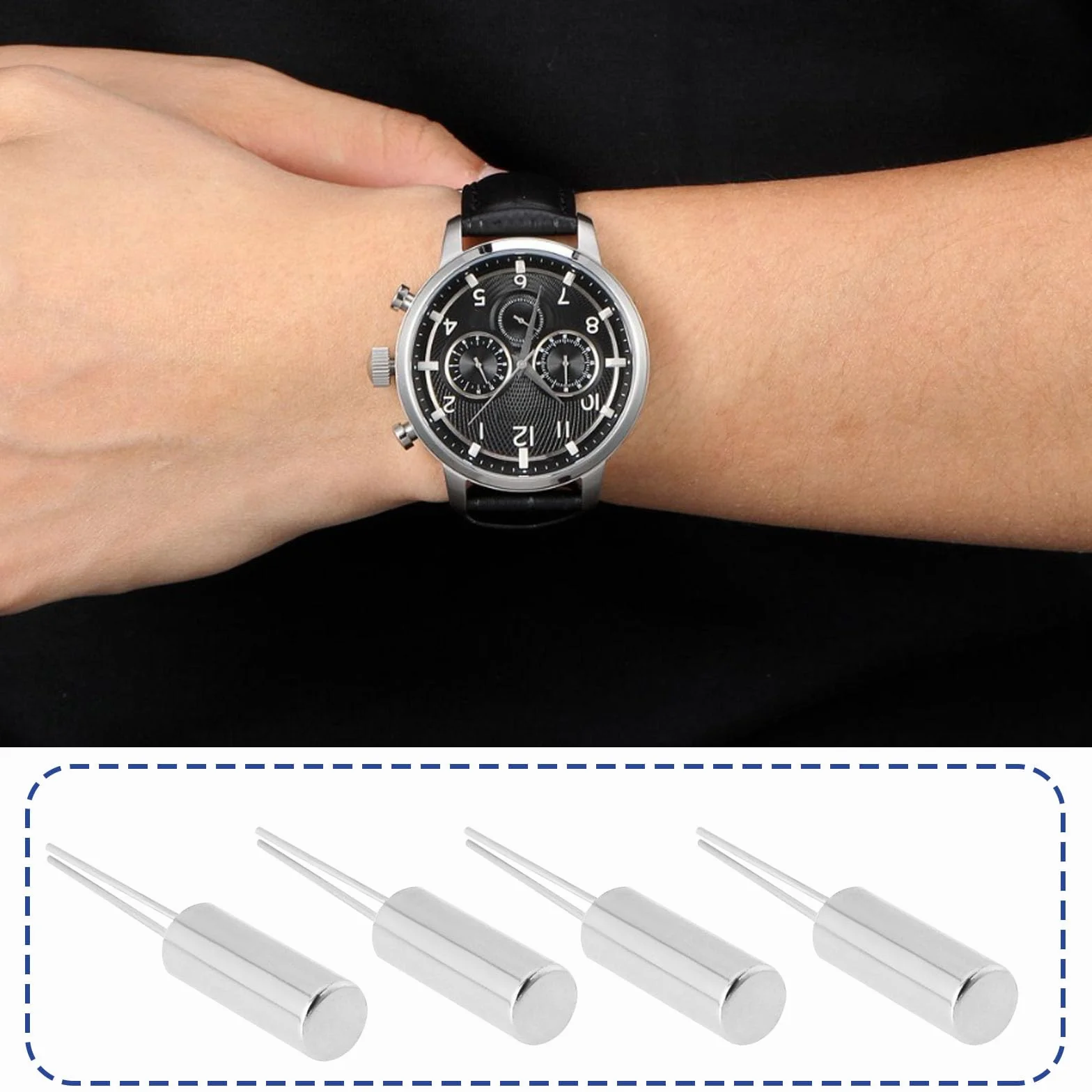 Osciladores de Cristal 32,768 KHz 2x6 mm para Reloj Electrónica PC