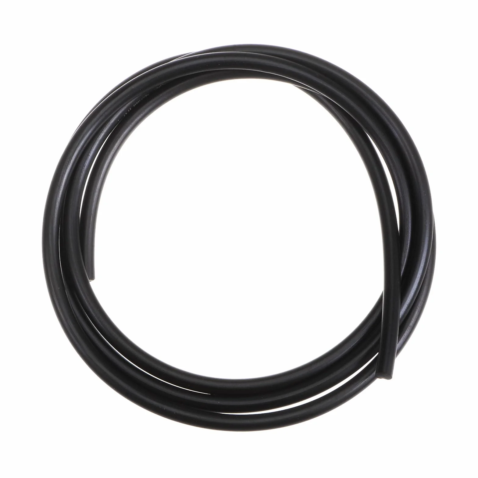 QUARKZMAN Transmisión Correa Poliuretano Redonda 4,5mm Diámetro 1 Metro Suave PU Uretano Negro