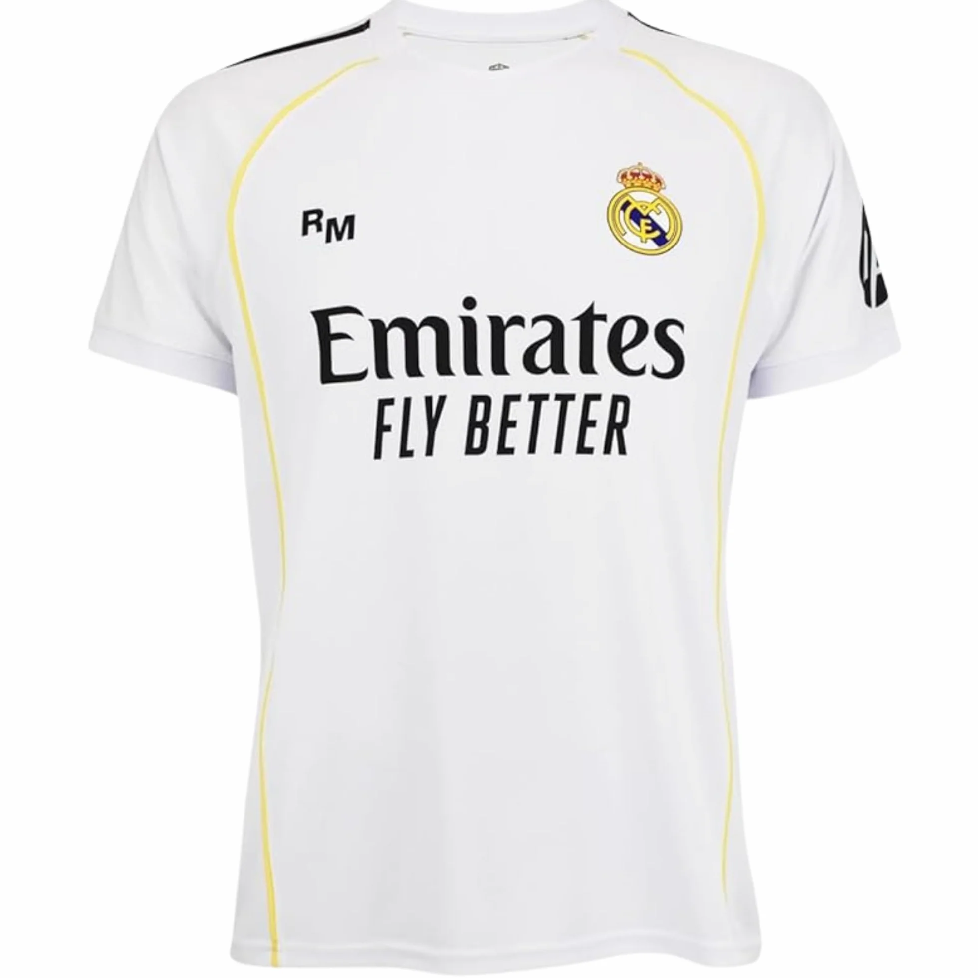 Real Madrid Conjunto Infantil 1a Equipación 25-26 Camisa Unisex niños (Pack de 1)