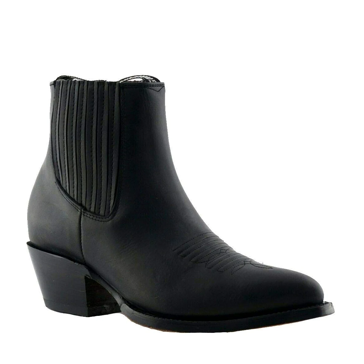 Grinders Maverick Botines Vaqueros Unisex de Cuero de Baile