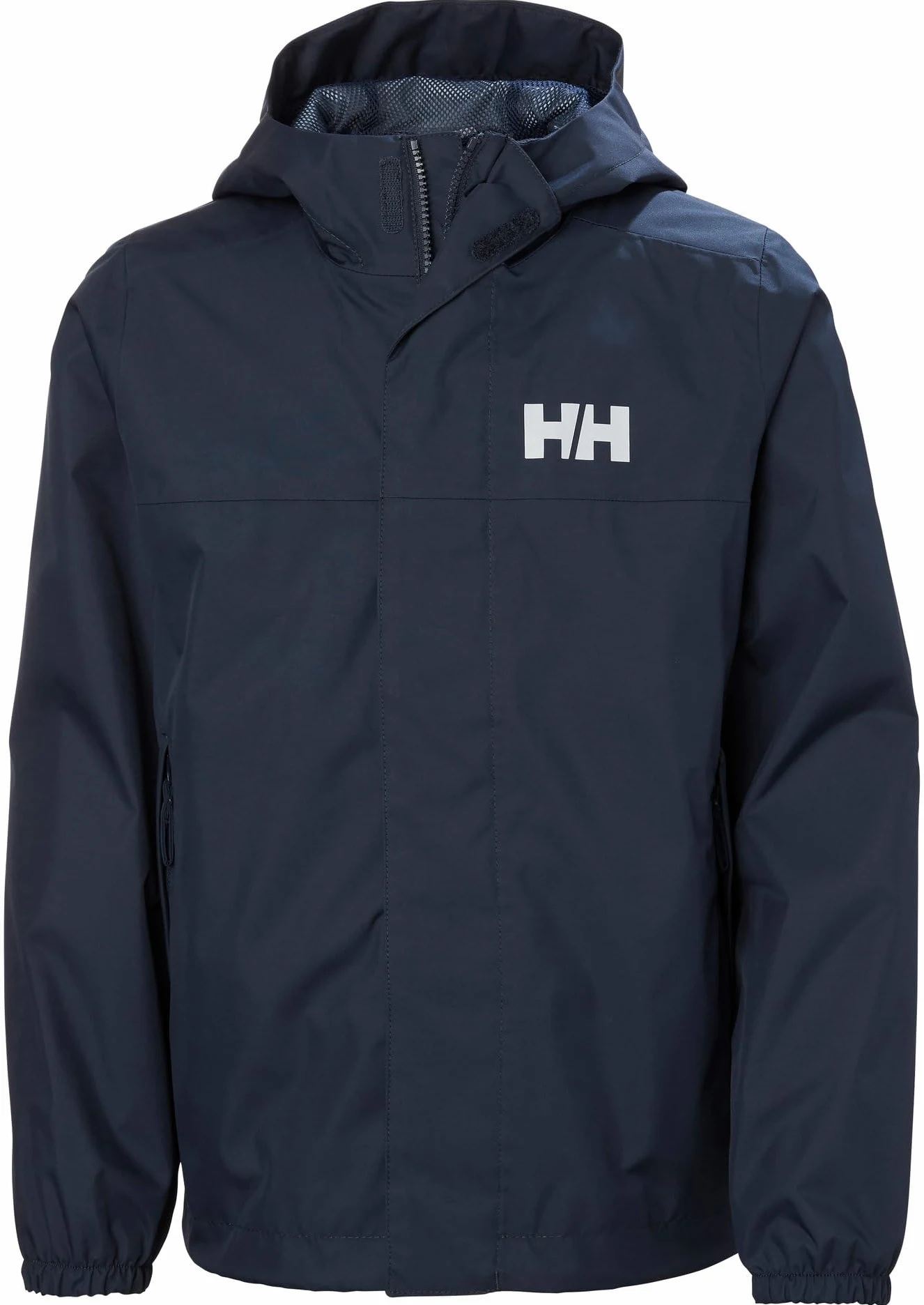 Helly-Hansen Vancouver - Chaqueta impermeable para jóvenes, protección HELLY TECH, costuras selladas, capucha desmontable, puños elásticos