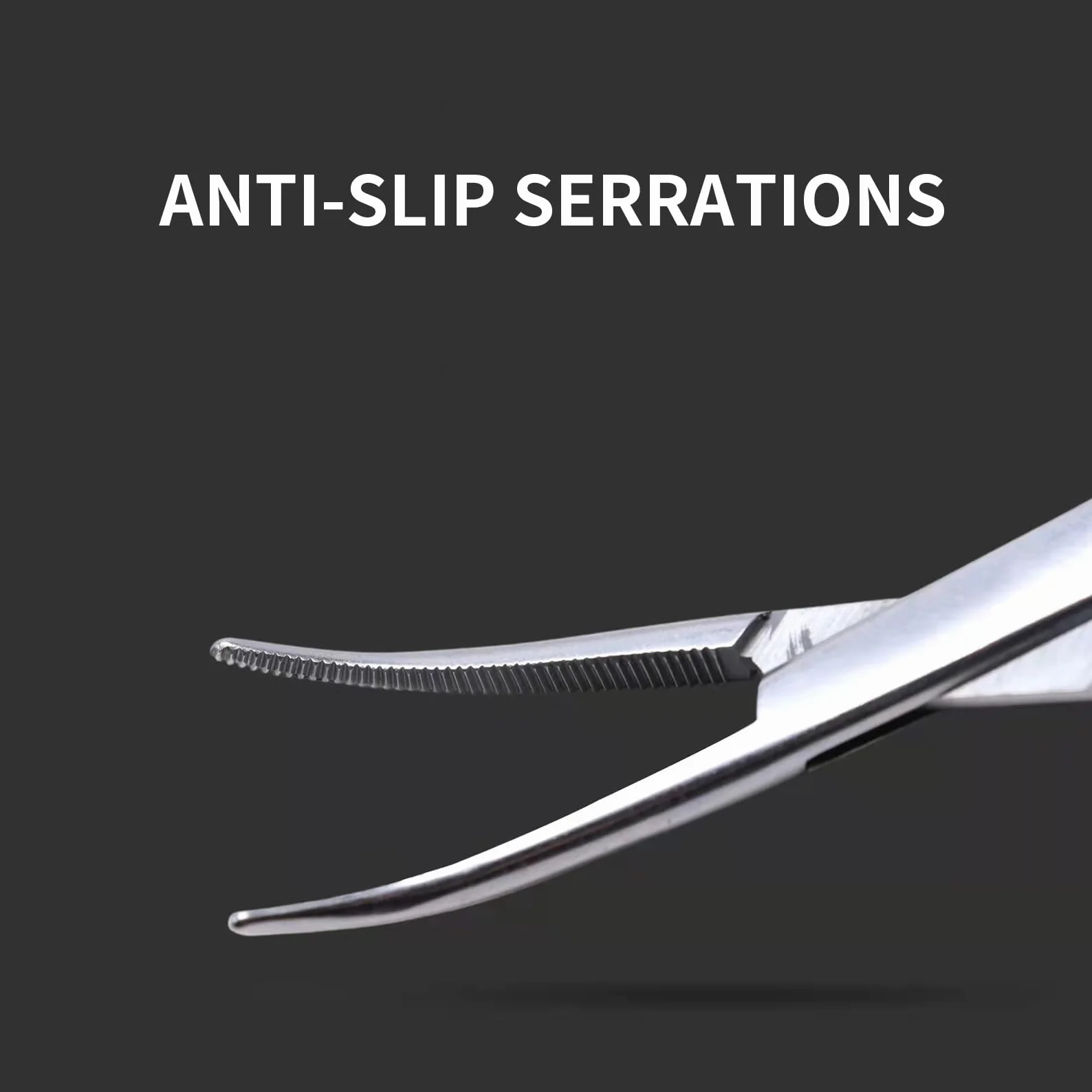 Alicates de piercing, pinza de arteria, herramienta de agarre de bola, juego de costura