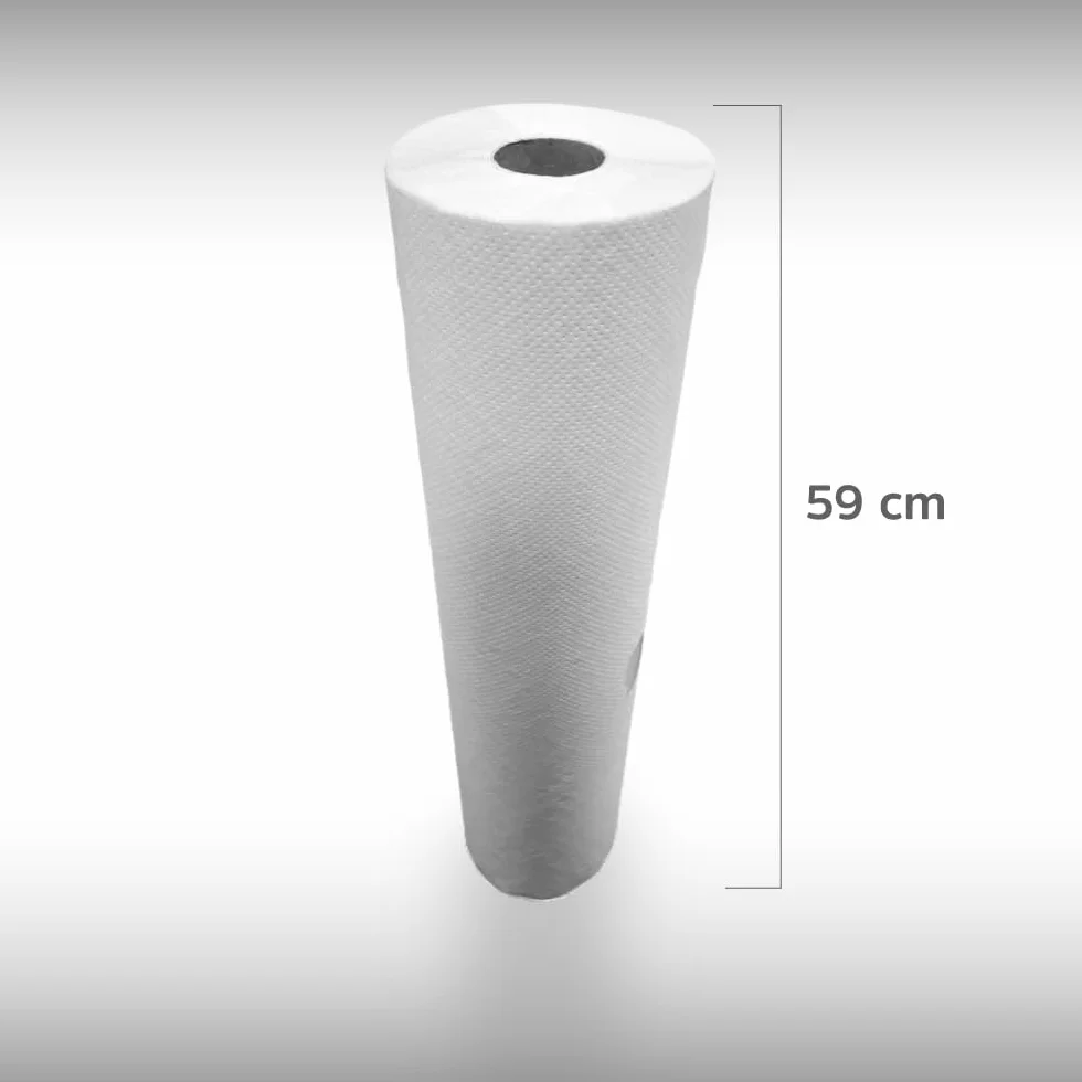 Rollo de papel camilla 58cmx62m ECO blanco 6 Rollos