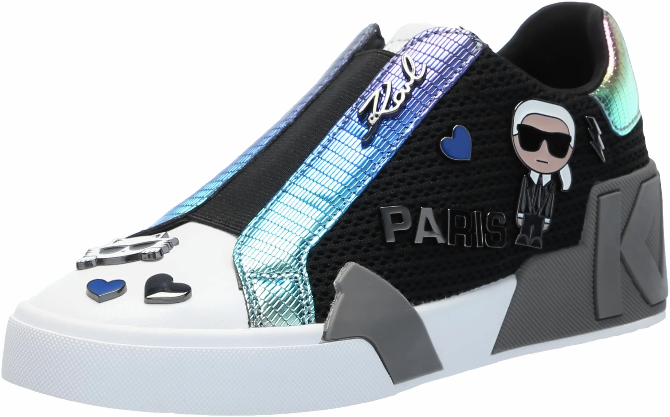 Karl Lagerfeld Mavise Pins Everyday Lace Up Sneaker ZapatillasMujer
