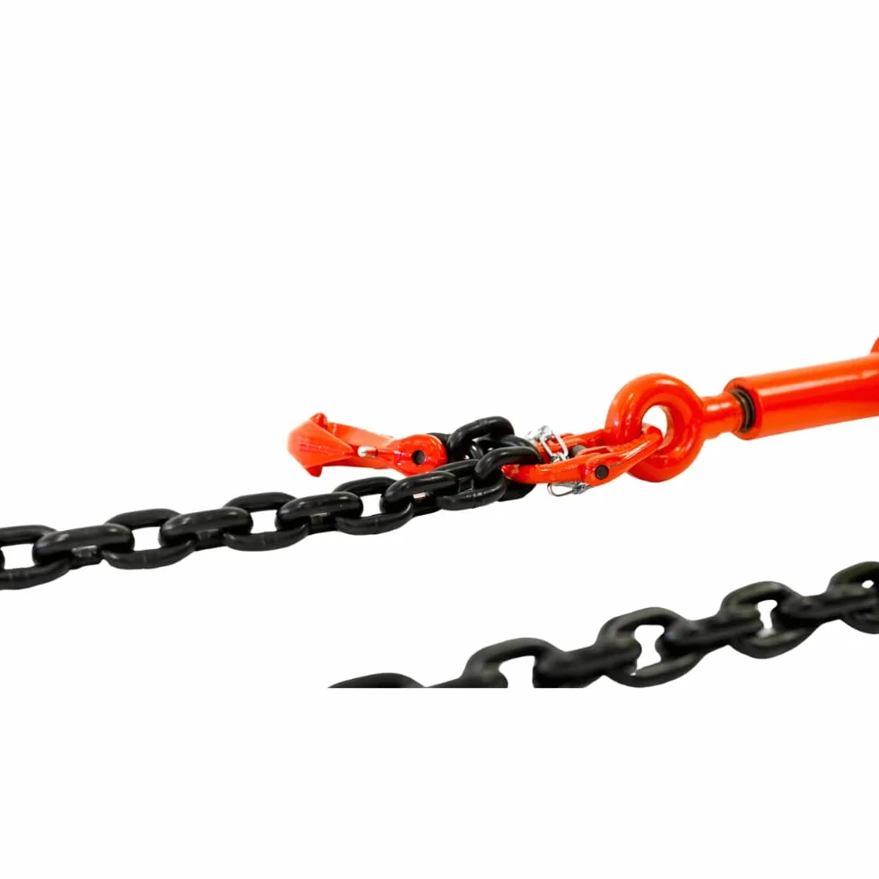 Cadena de amarre 10 mm 6300 daN 3,5 m con tensor de carraca
