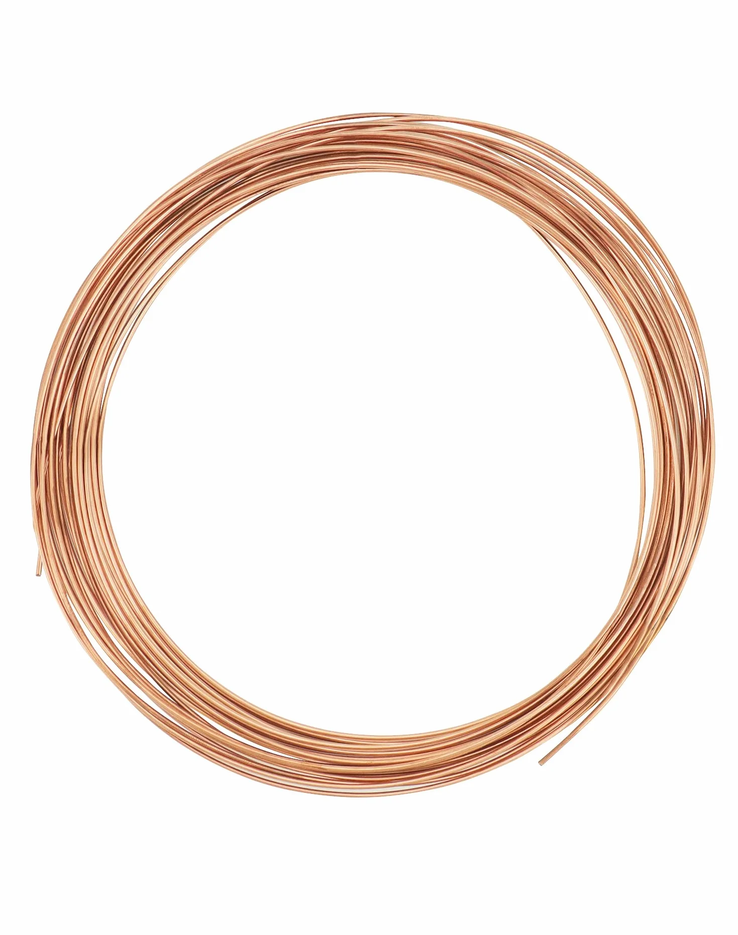 QWORK Hilo de Cobre Puro Ø2mm 10m Alambre Cu 99 DIY