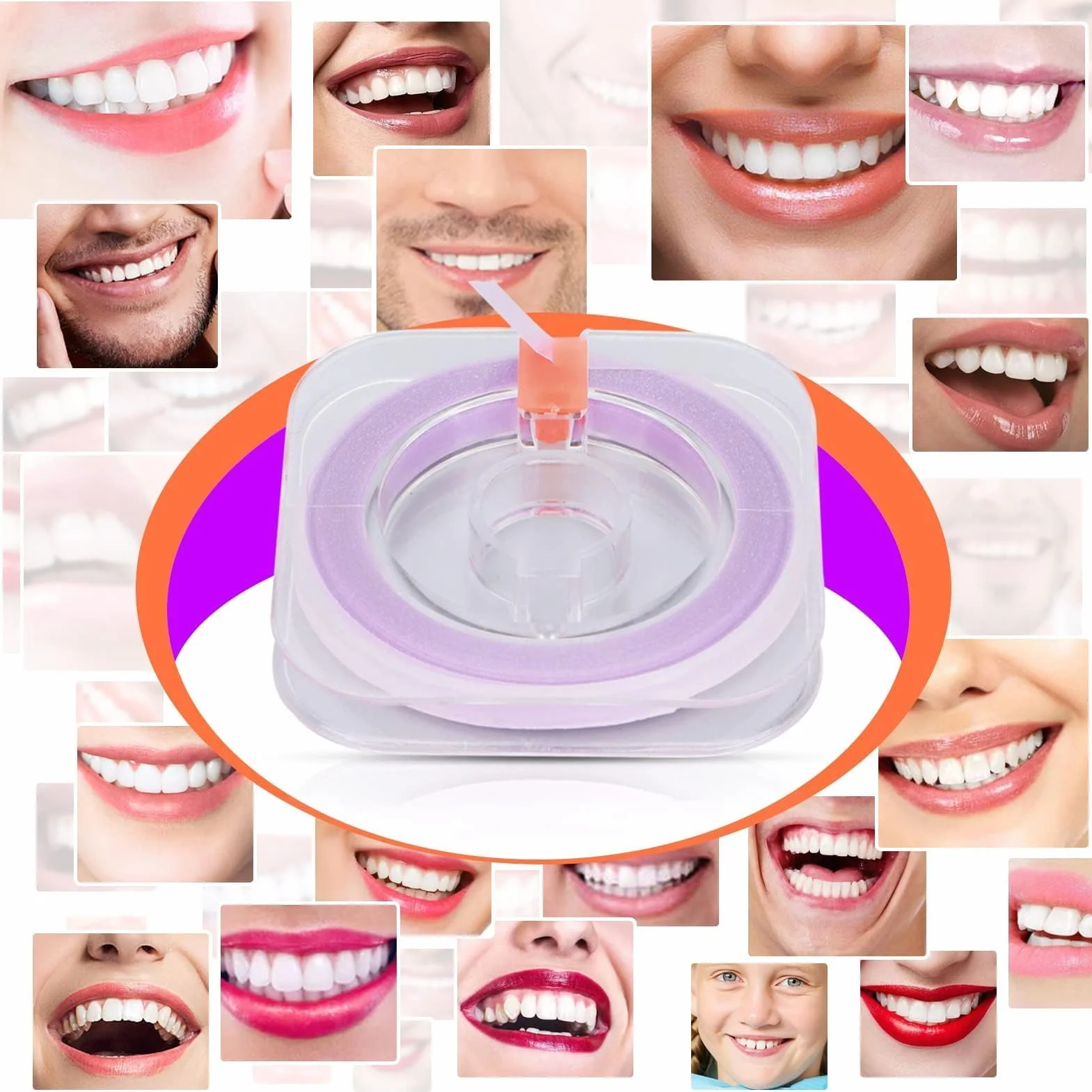 Tiras Dentales Pulidoras Doble Cara 50um Papel De Lija Dental Herramienta De Cuidado Oral