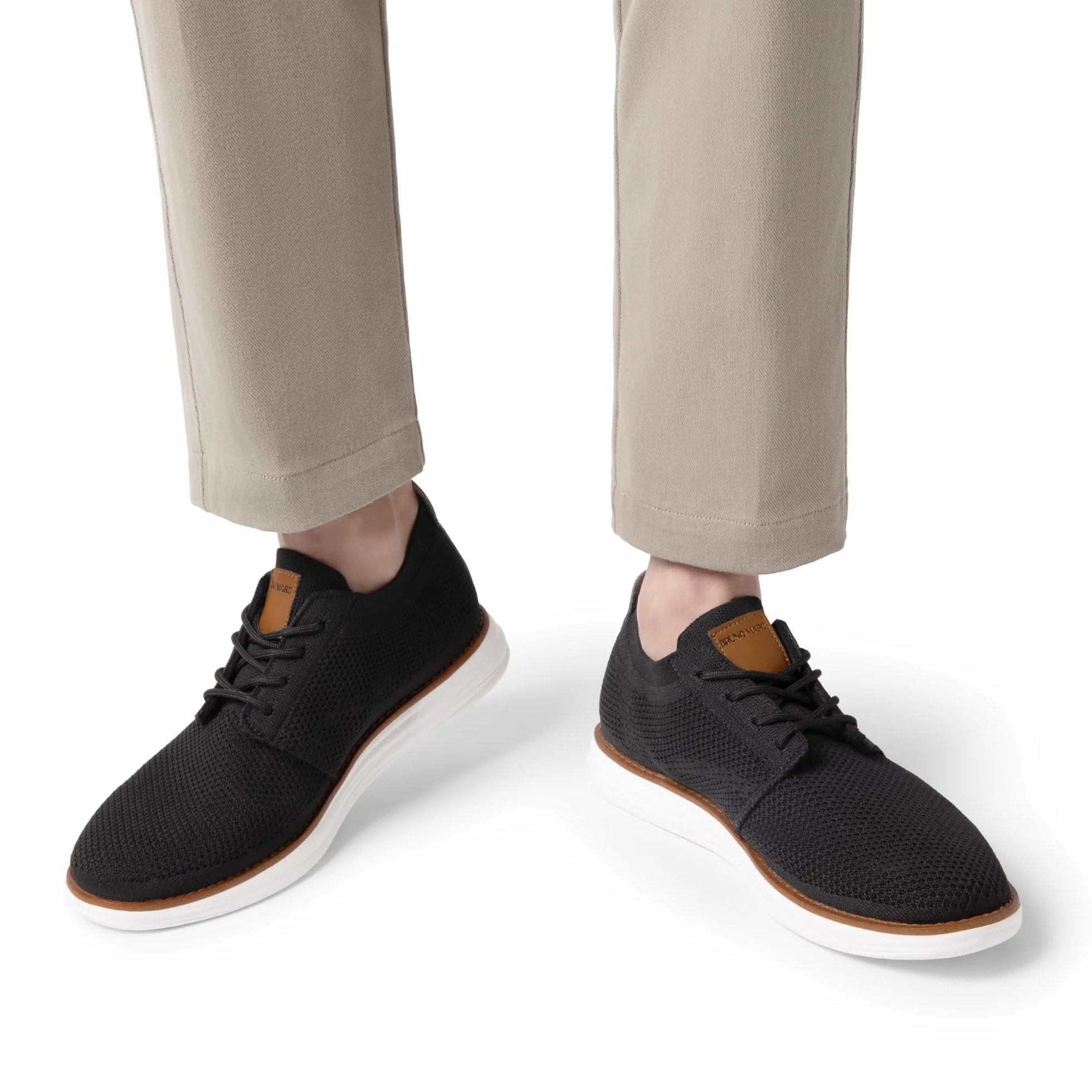 Bruno Marc Zapatos Oxfords Derby Transpirables Formales para Hombre