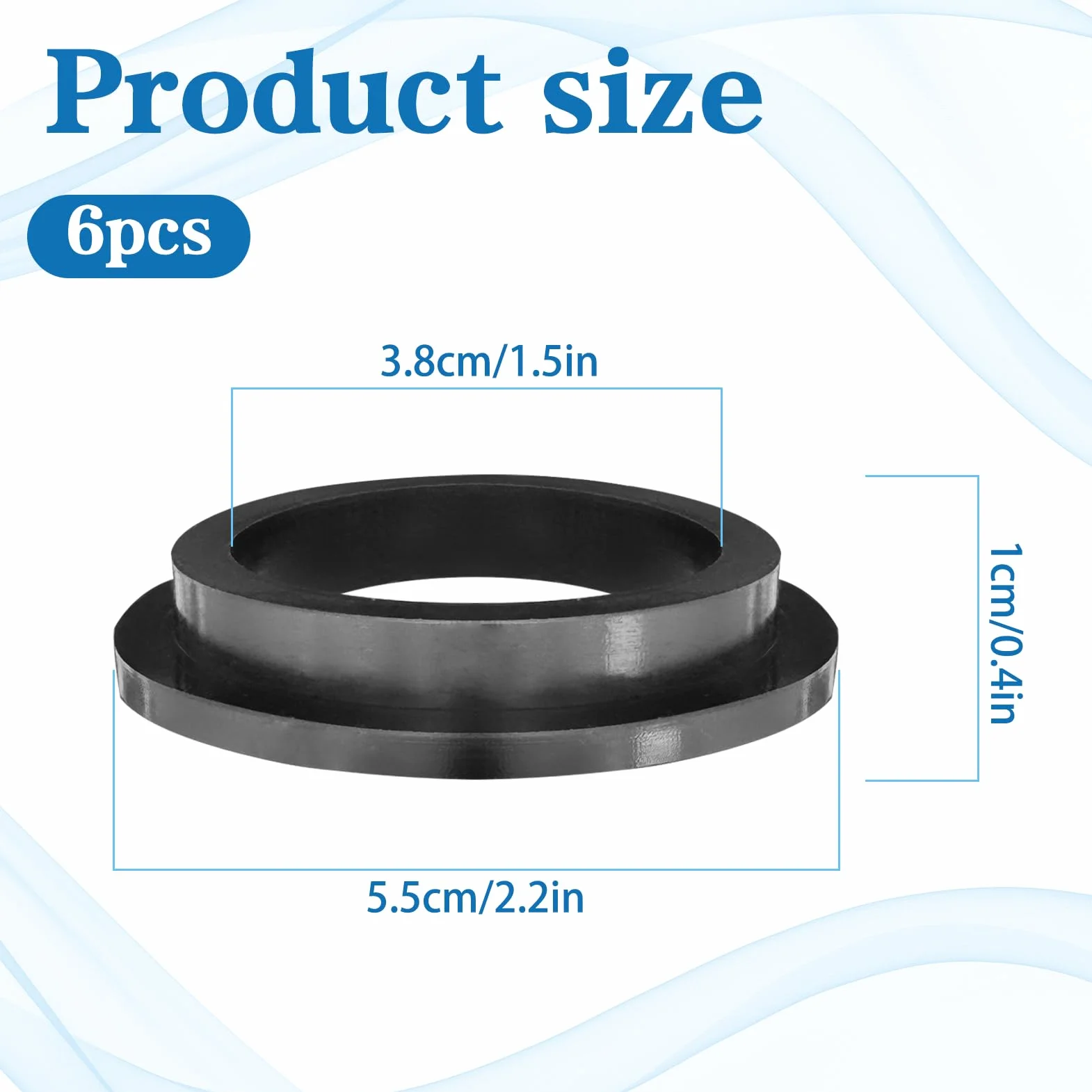 Juntas tóricas de repuesto para piscina 38mm goma 26323CA 26323EH 26331CA 26337EH