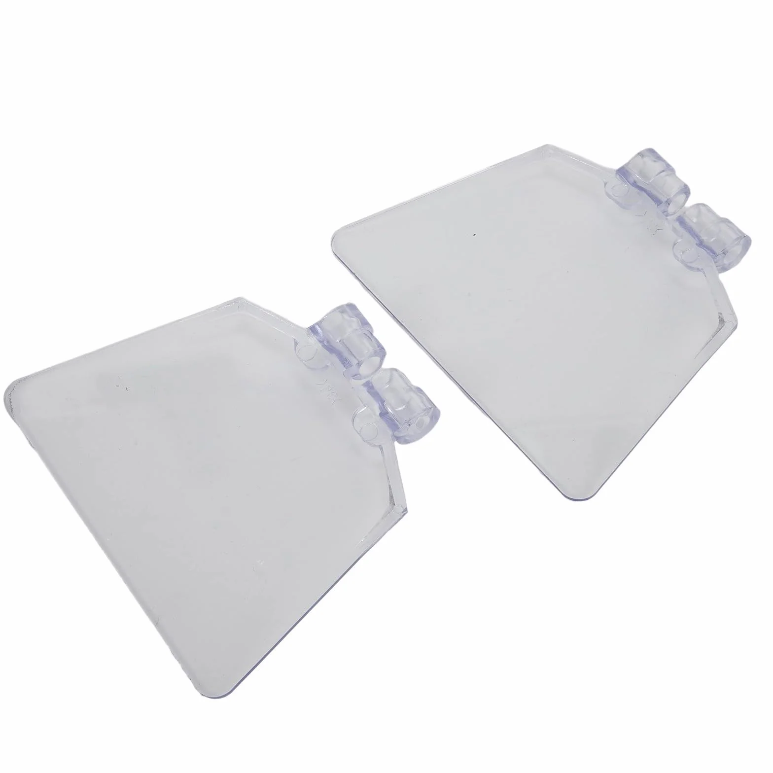 Protectores oculares para amoladora de banco, plástico ABS transparente, paquete de 2