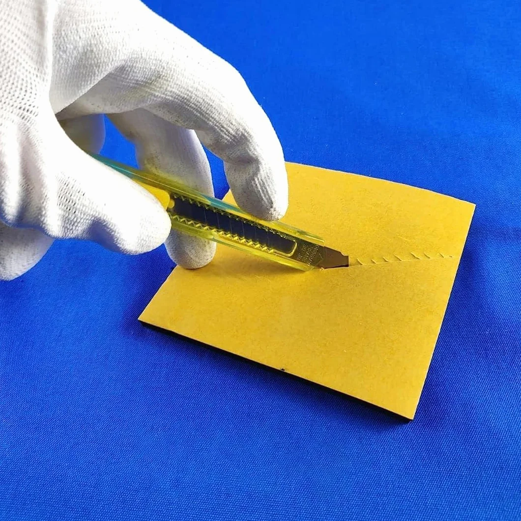 ACIT Junta adhesiva de neopreno aislante paquete 4 hojas 40x40 cm espesor 3MM 10x10 CM