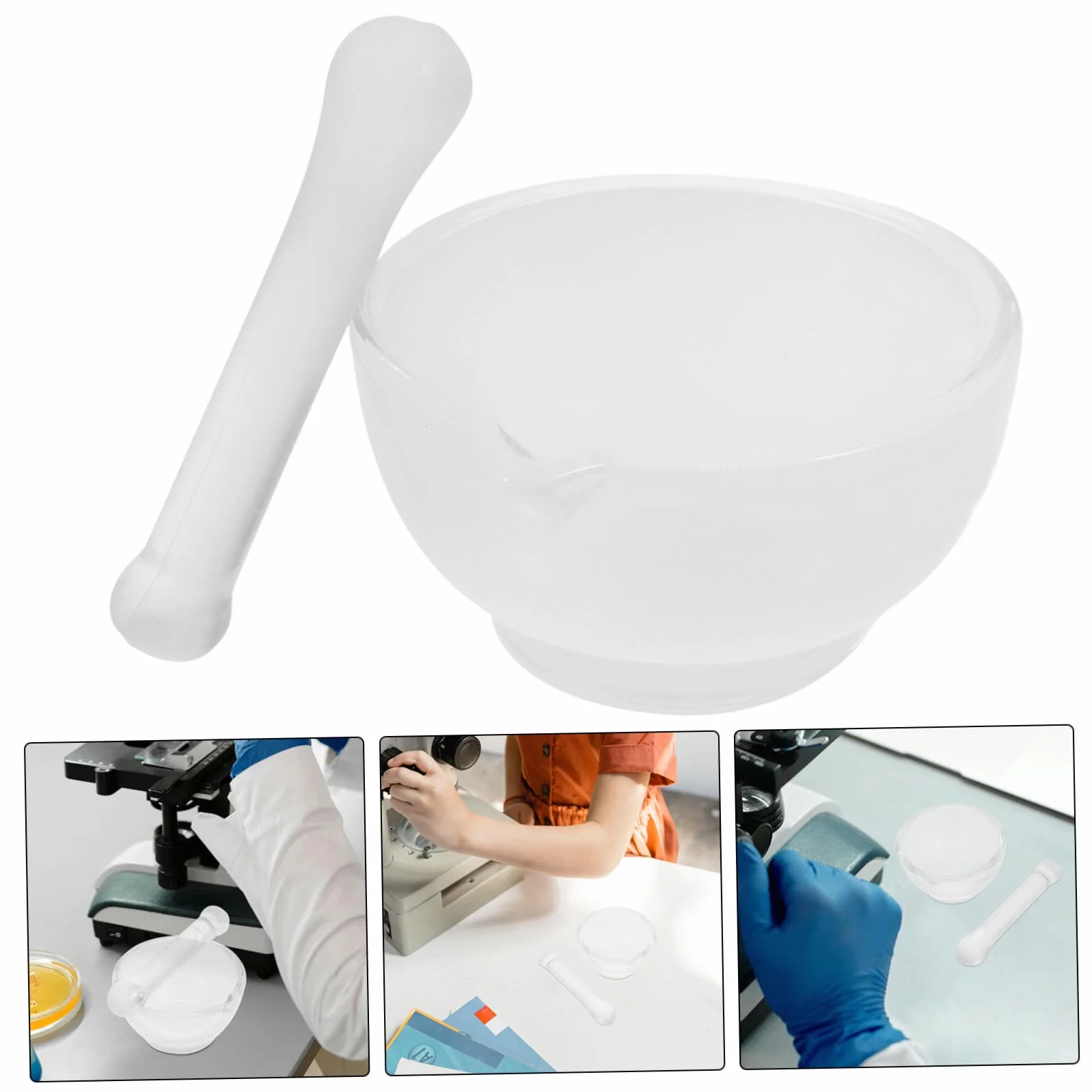 Tazón de Vidrio para Especias y Suministros de Cocina
