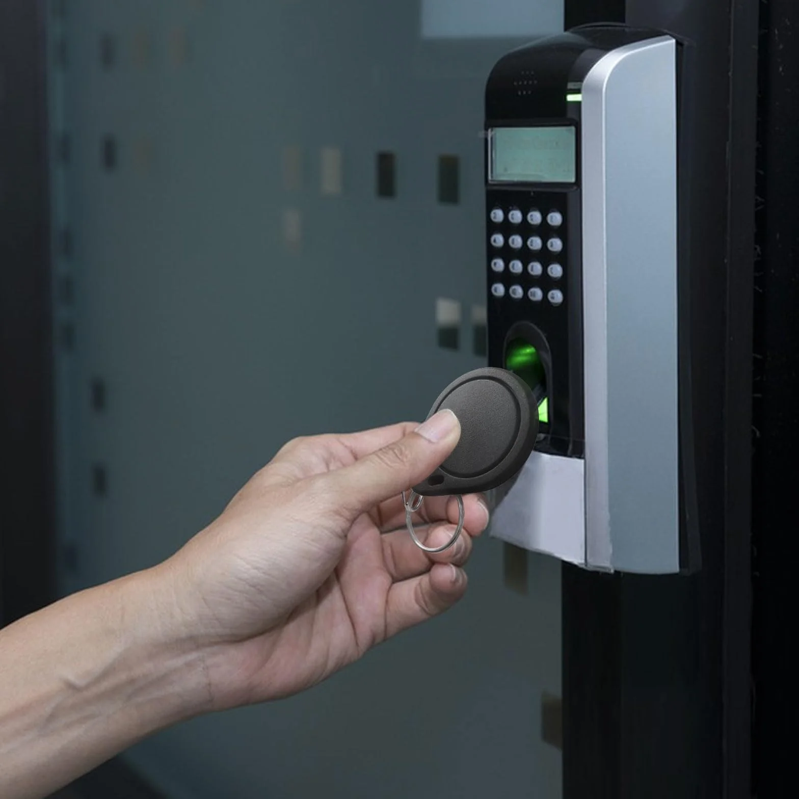 Etiqueta Fob RFID 13,56 MHz MIFARE Classic 1K, 100 llaves UID regrabables, tarjeta control acceso