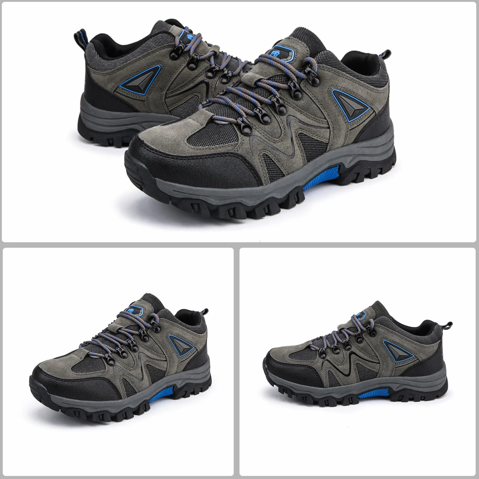 Zapatillas de Trekking Hombre Senderismo Montaña Trail Running Verano Ligeras 38-48 EU