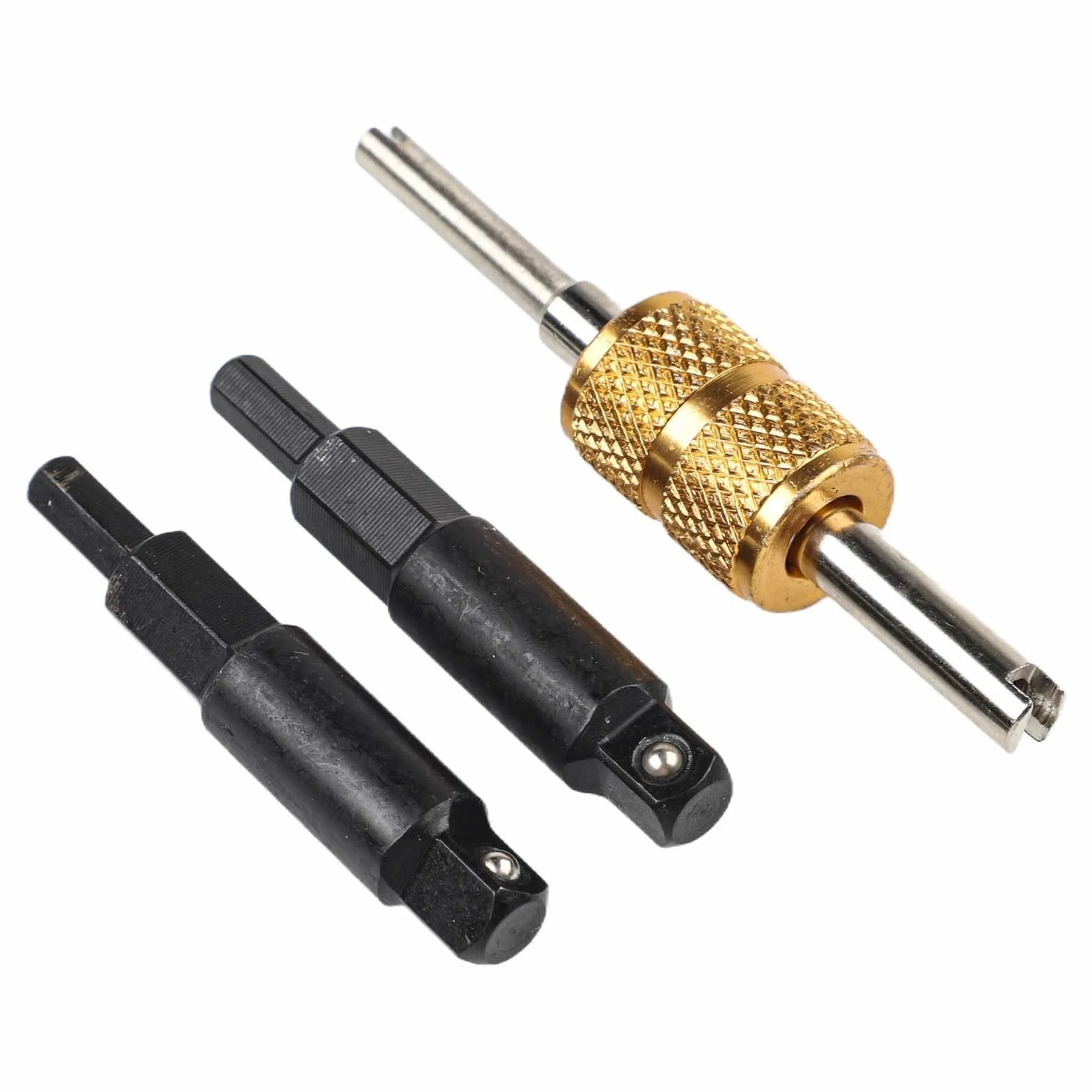 HVAC Kit de extracción de núcleo de válvula con removedor e instalador, llaves dobles para R22 R12 R407 R410