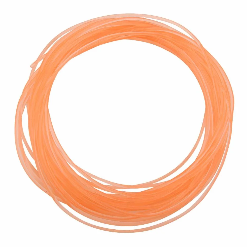 Correa de poliuretano Vikye naranja PU redonda 2mm 10m
