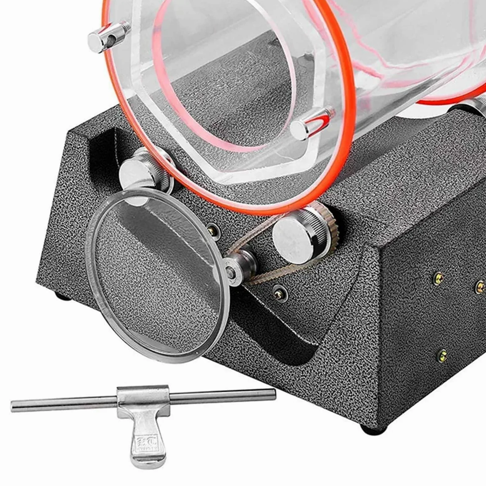 Pulidor de joyas, Pulidora De Joyas KT-2000, Minimáquina Acabado Superficies Rotativa 5kg Para Pulir