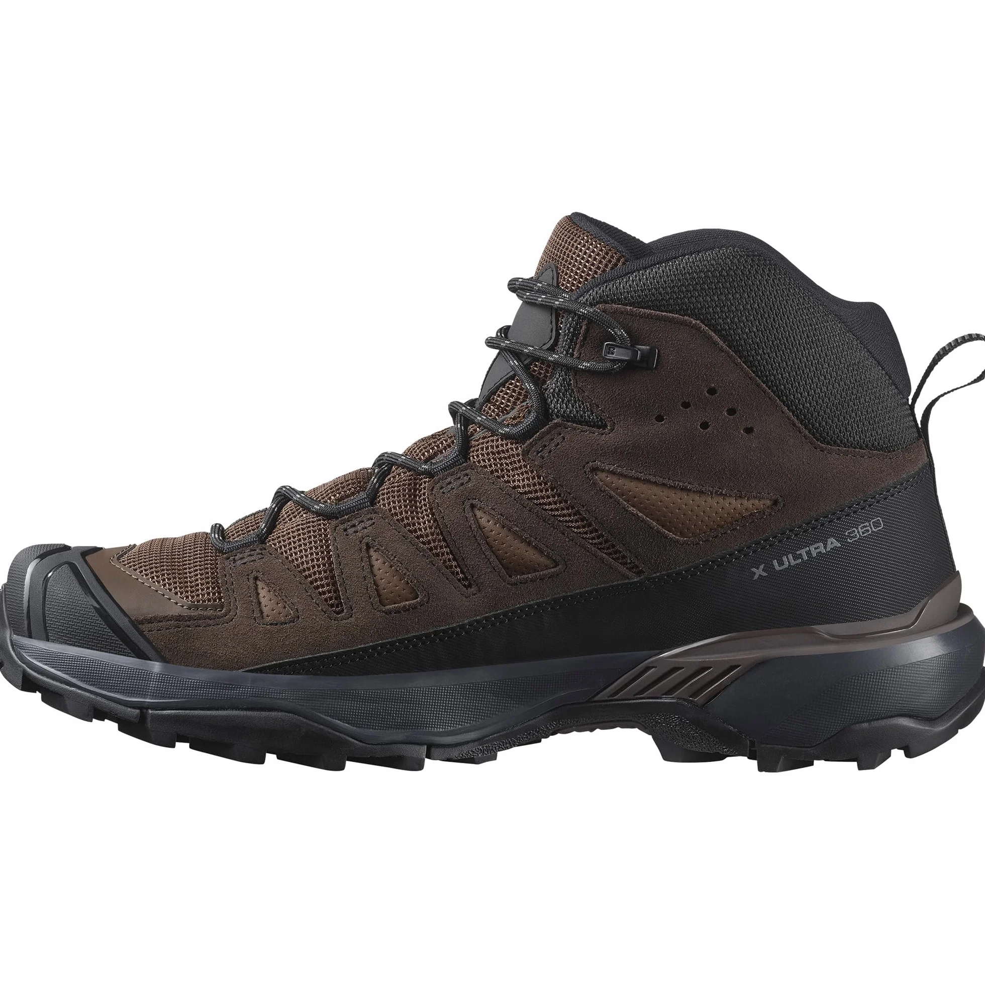 Salomon X Ultra 360 Leather Mid Gore-Tex Impermeables Zapatillas de Senderismo Hombre